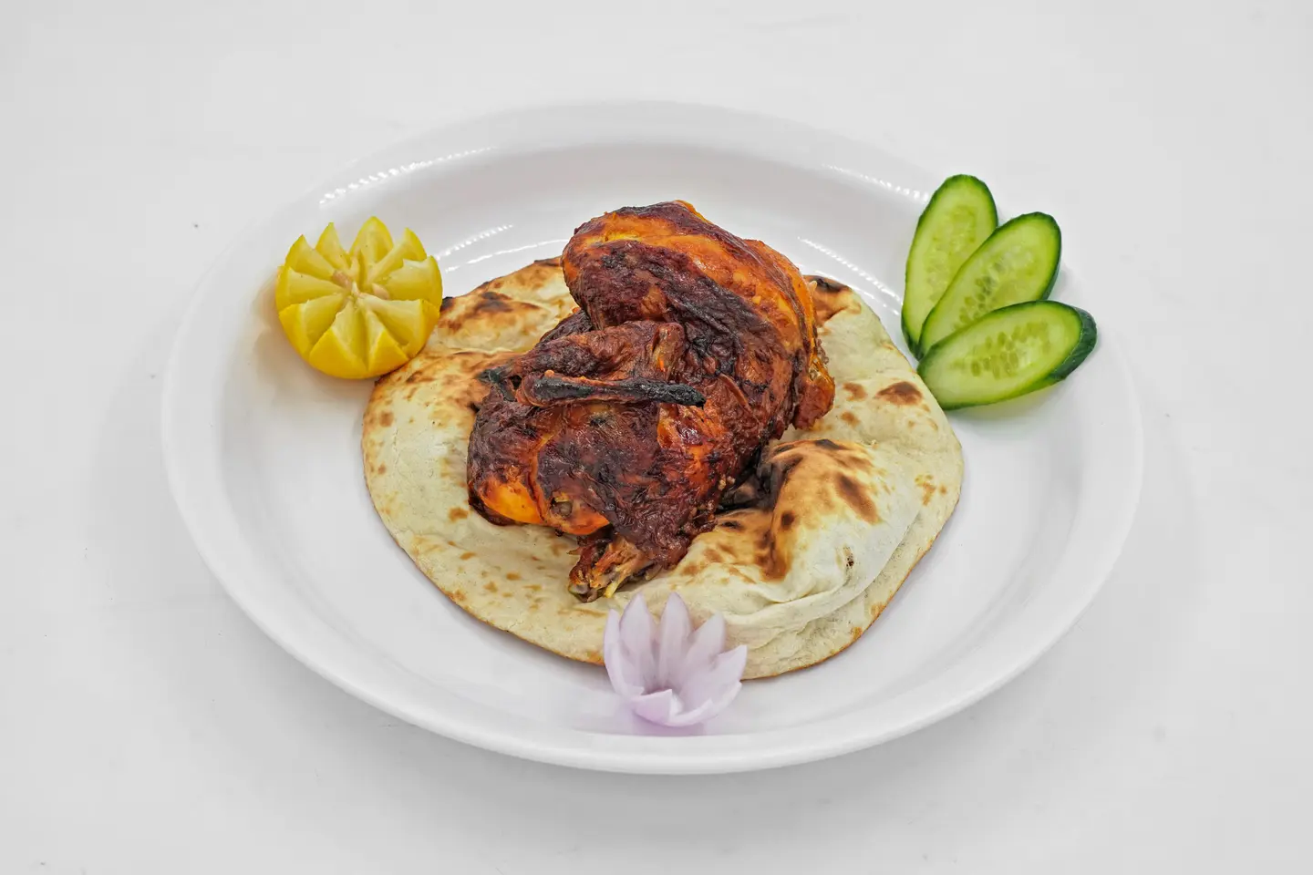 دجاج شواية سادة - نص حبة دجاج