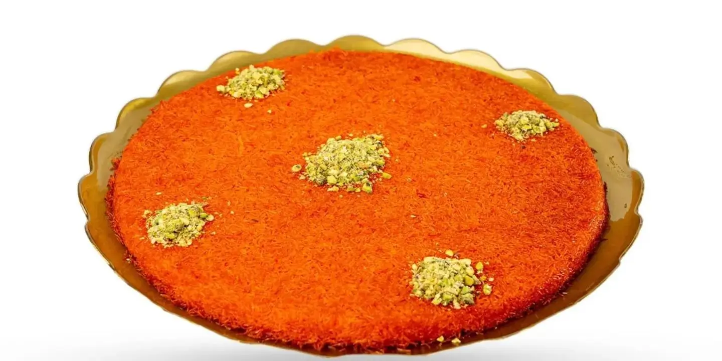Kunafa With Traditional Cream - Small