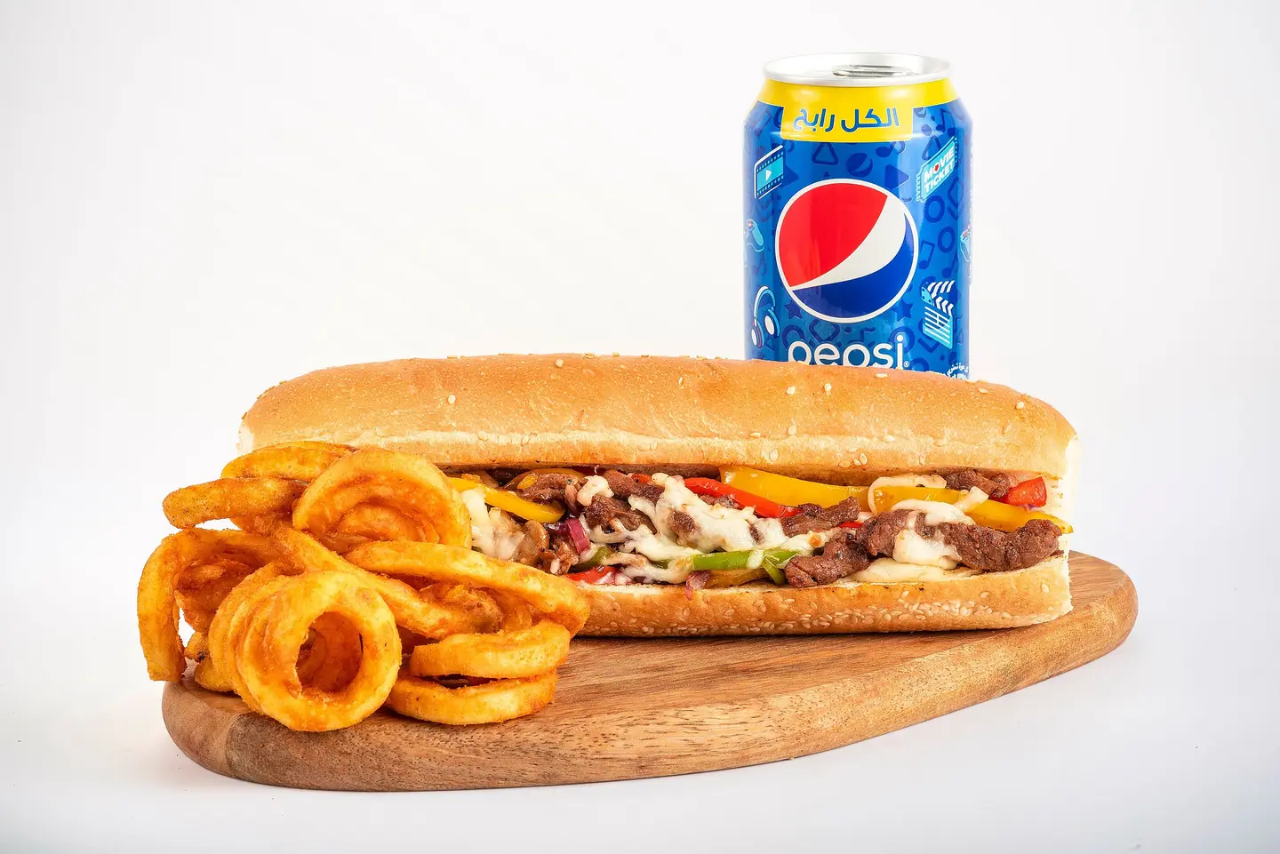 Philadelphia Steak With Cheese - Sandwich