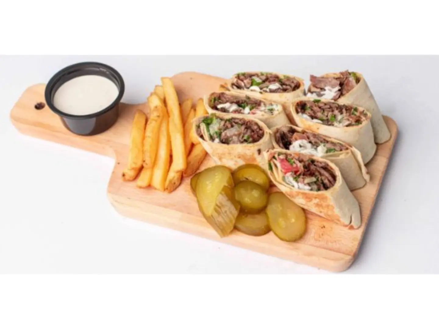 شاورما لحم عربي - صحن عادي