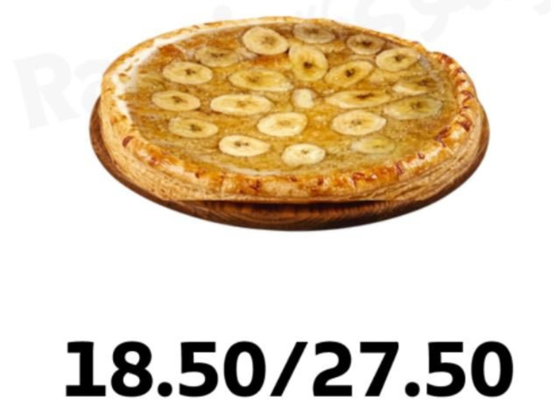بيتزا الموز - صغير