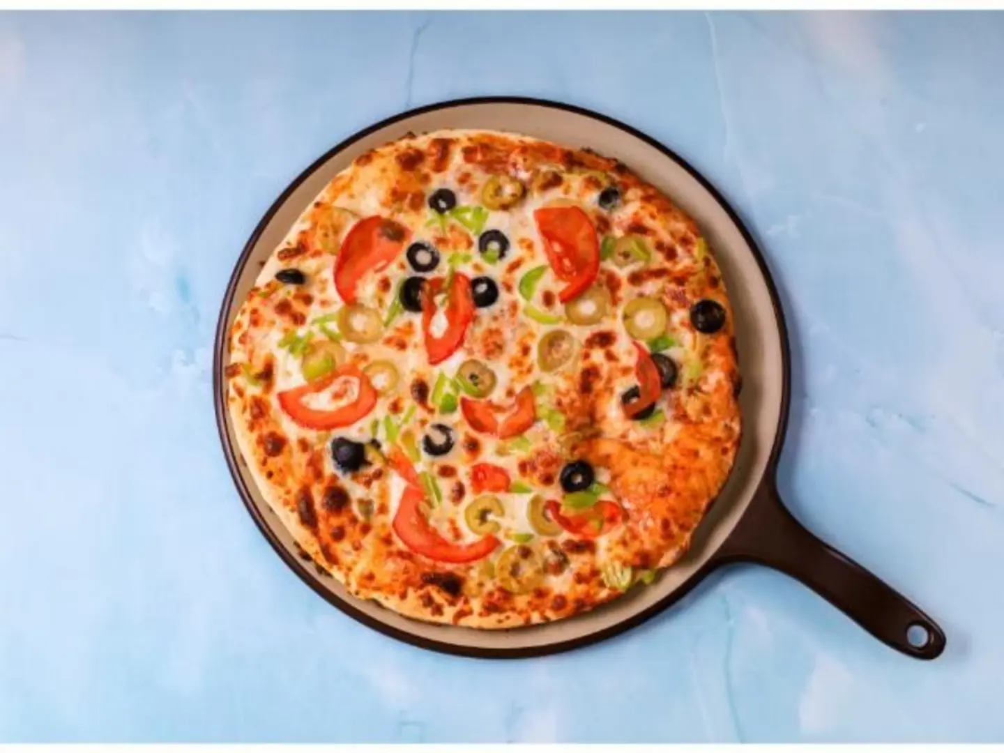 بيتزا خضار - صغير