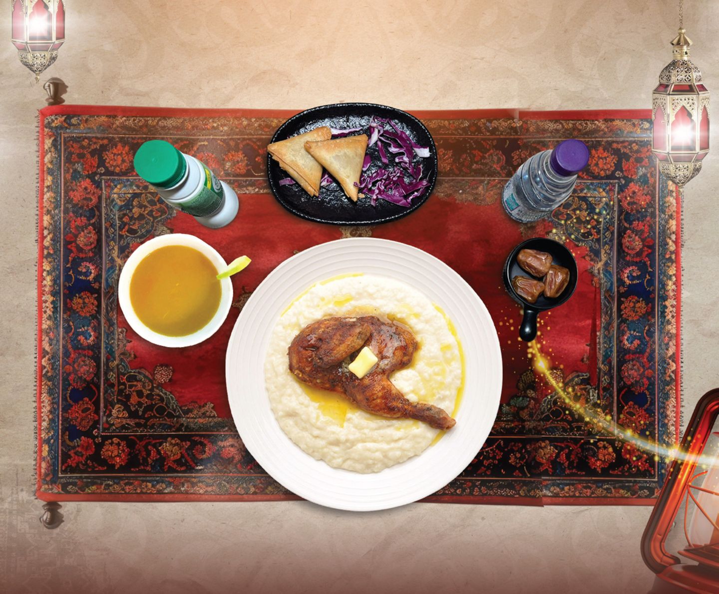 وجبة إفطار رمضان - نص سليق
