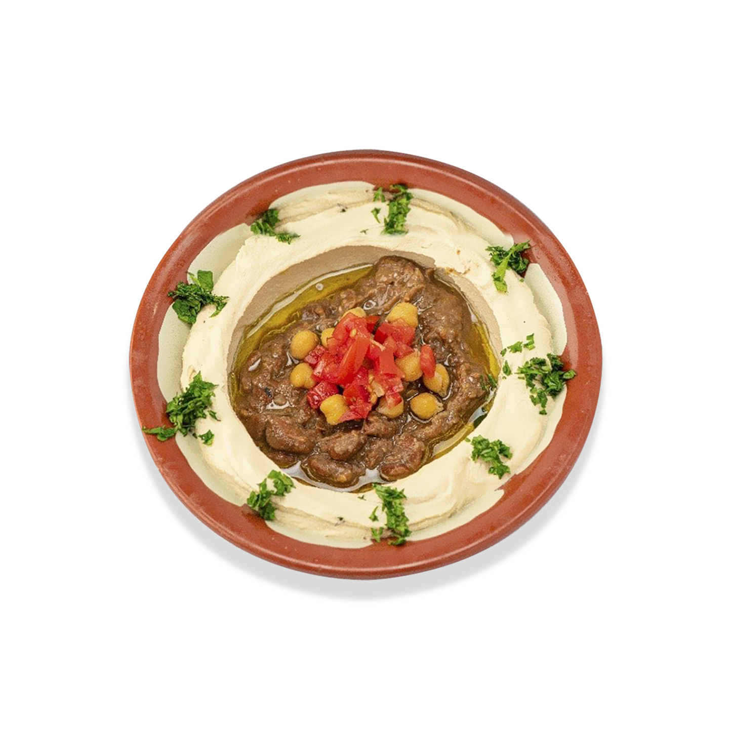 حمص بالفول - كبير