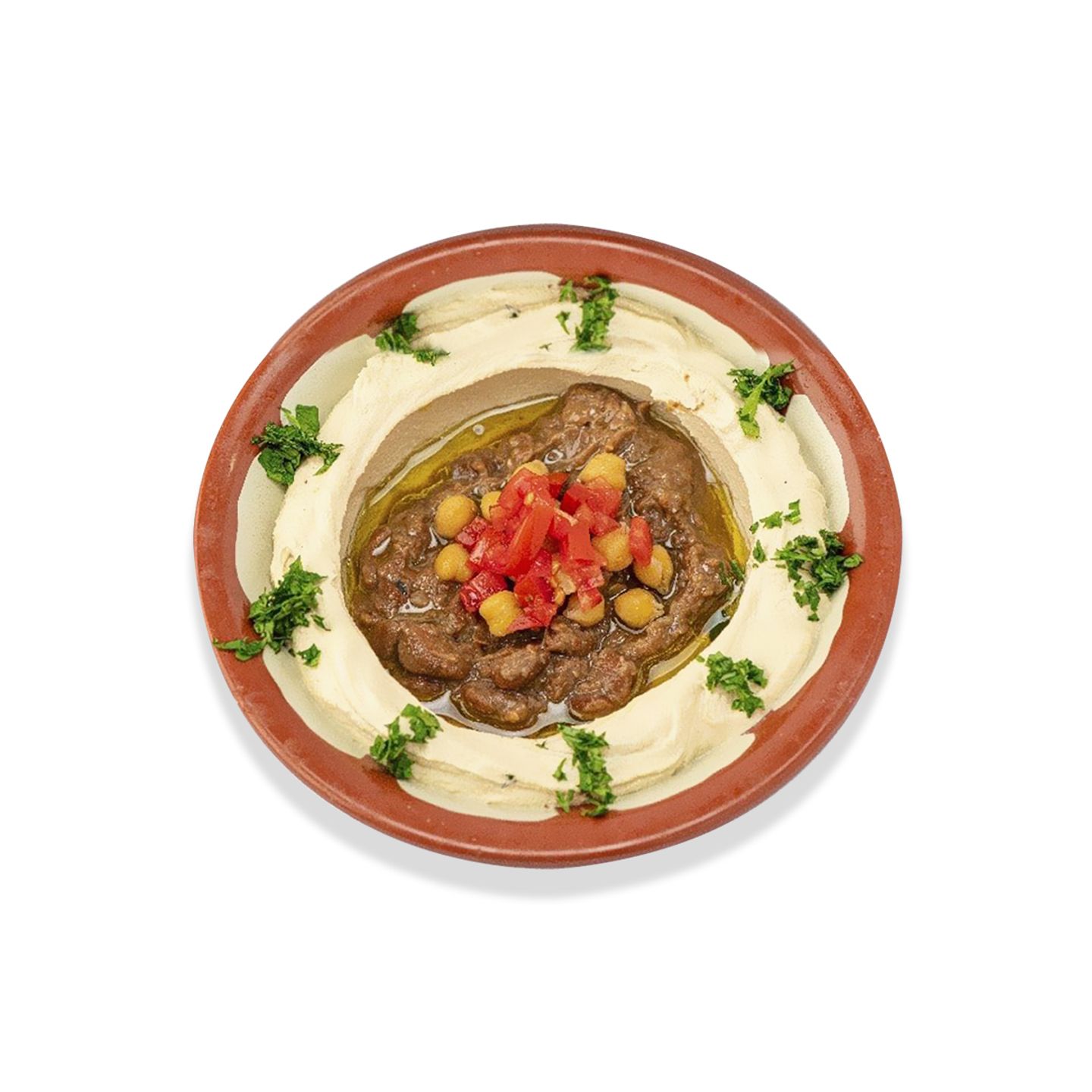 حمص بالفول - كبير