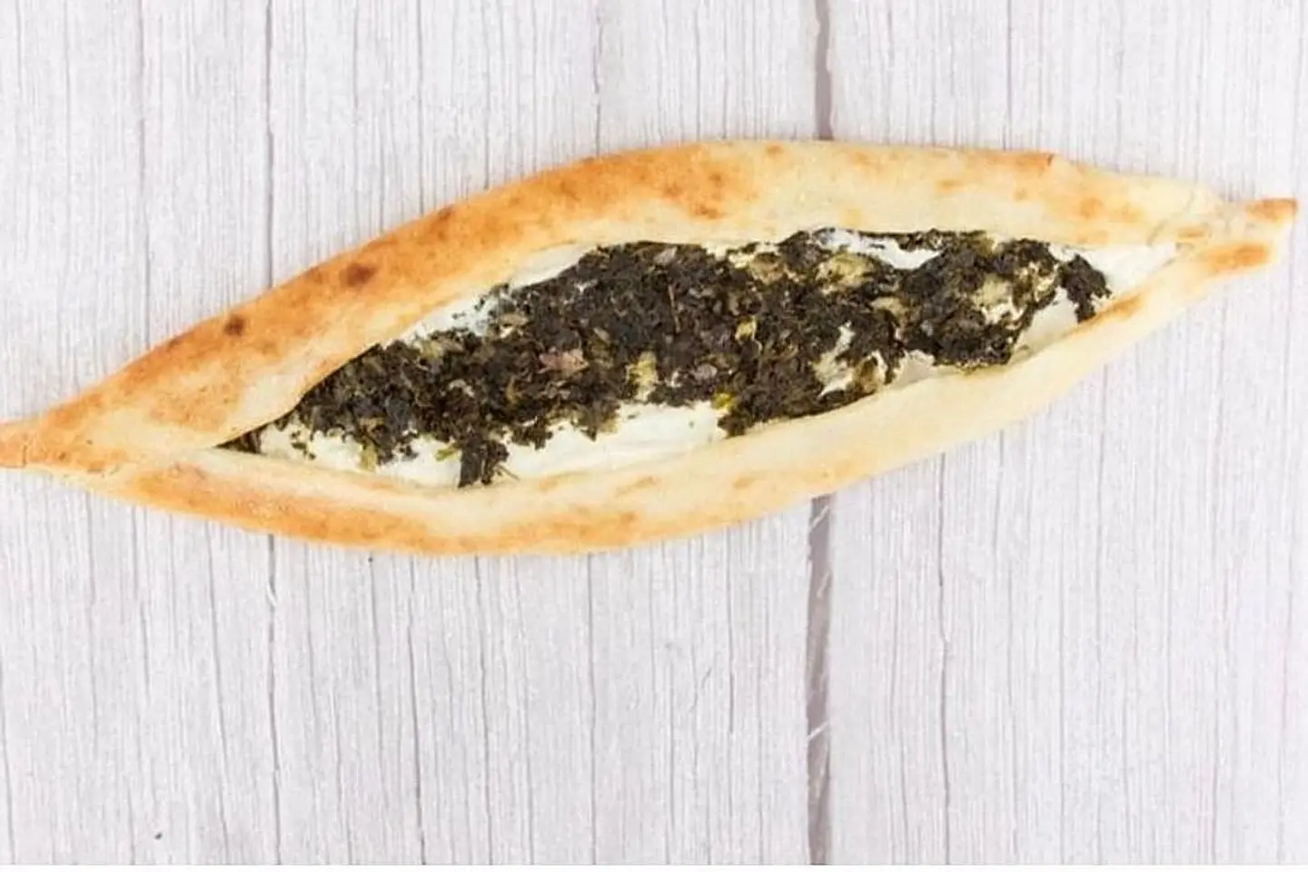 سبانخ باللبنة - وسط