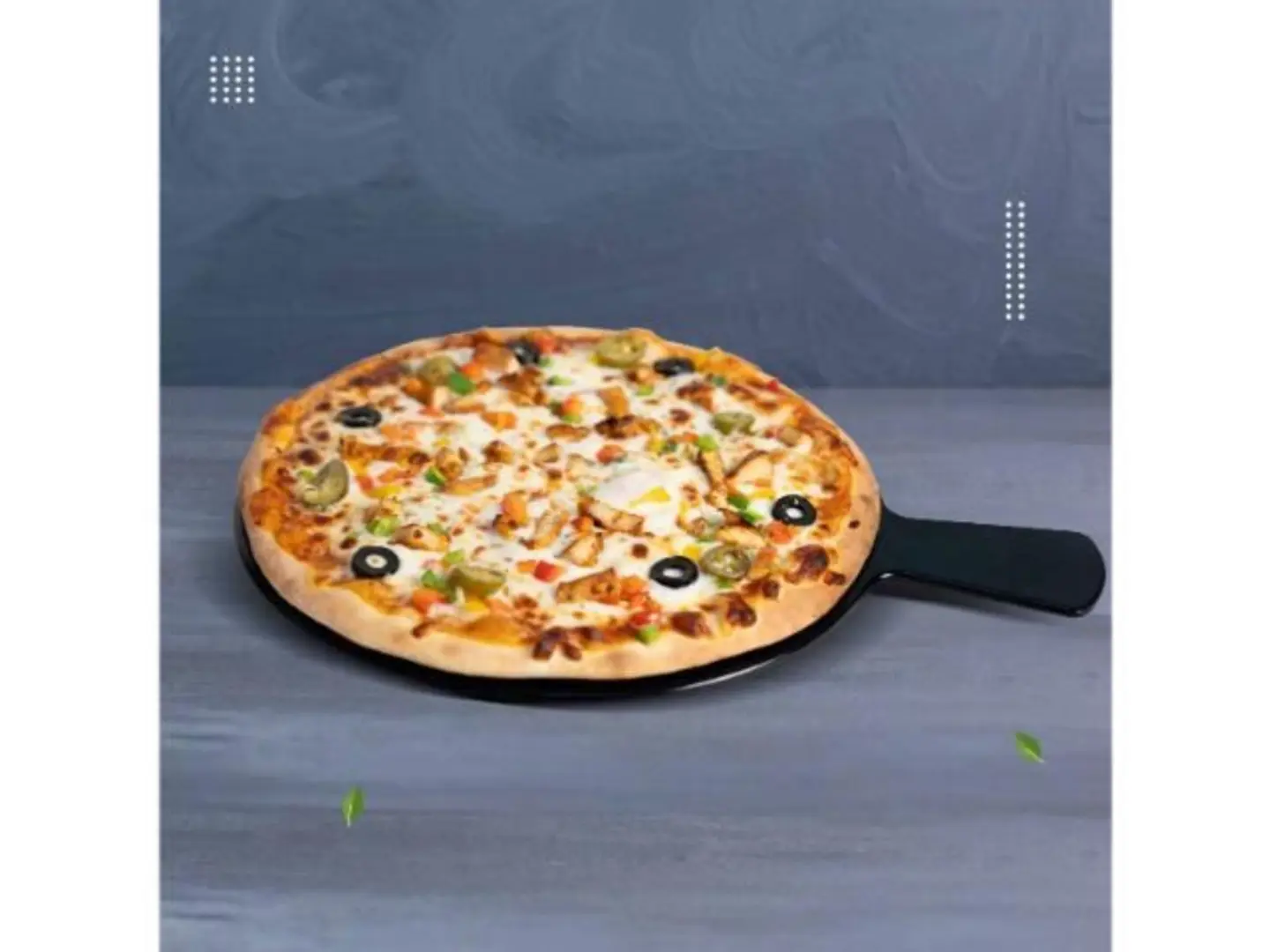 بيتزا دجاج مشروم - وسط