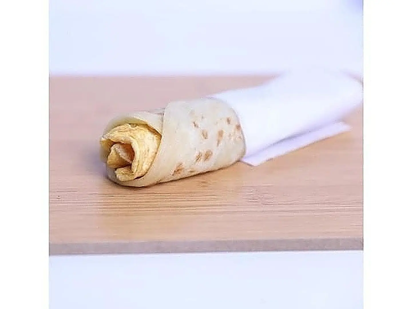 Chapati With Egg - Fried