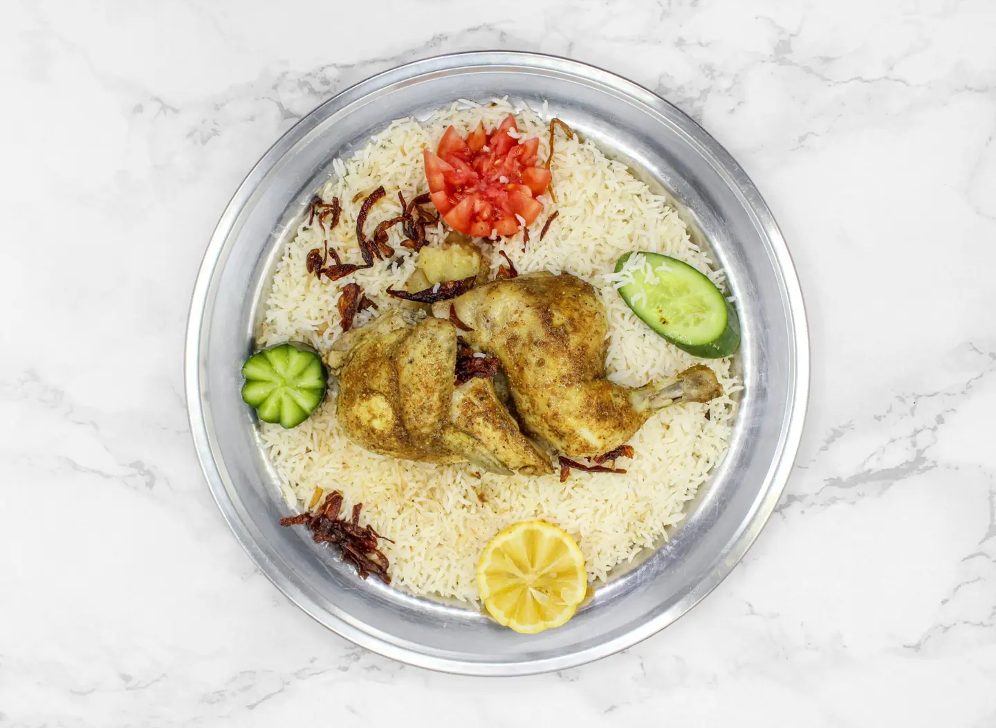 دجاج مدفون - نص حبة دجاج