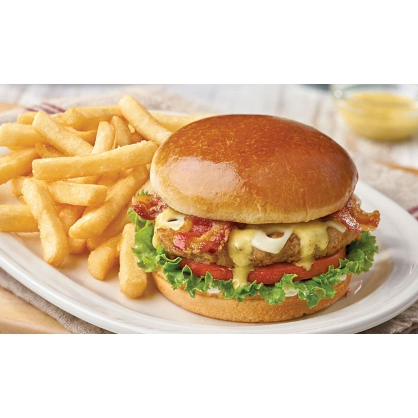 Double Chicken Burger Meal - Sandwich
