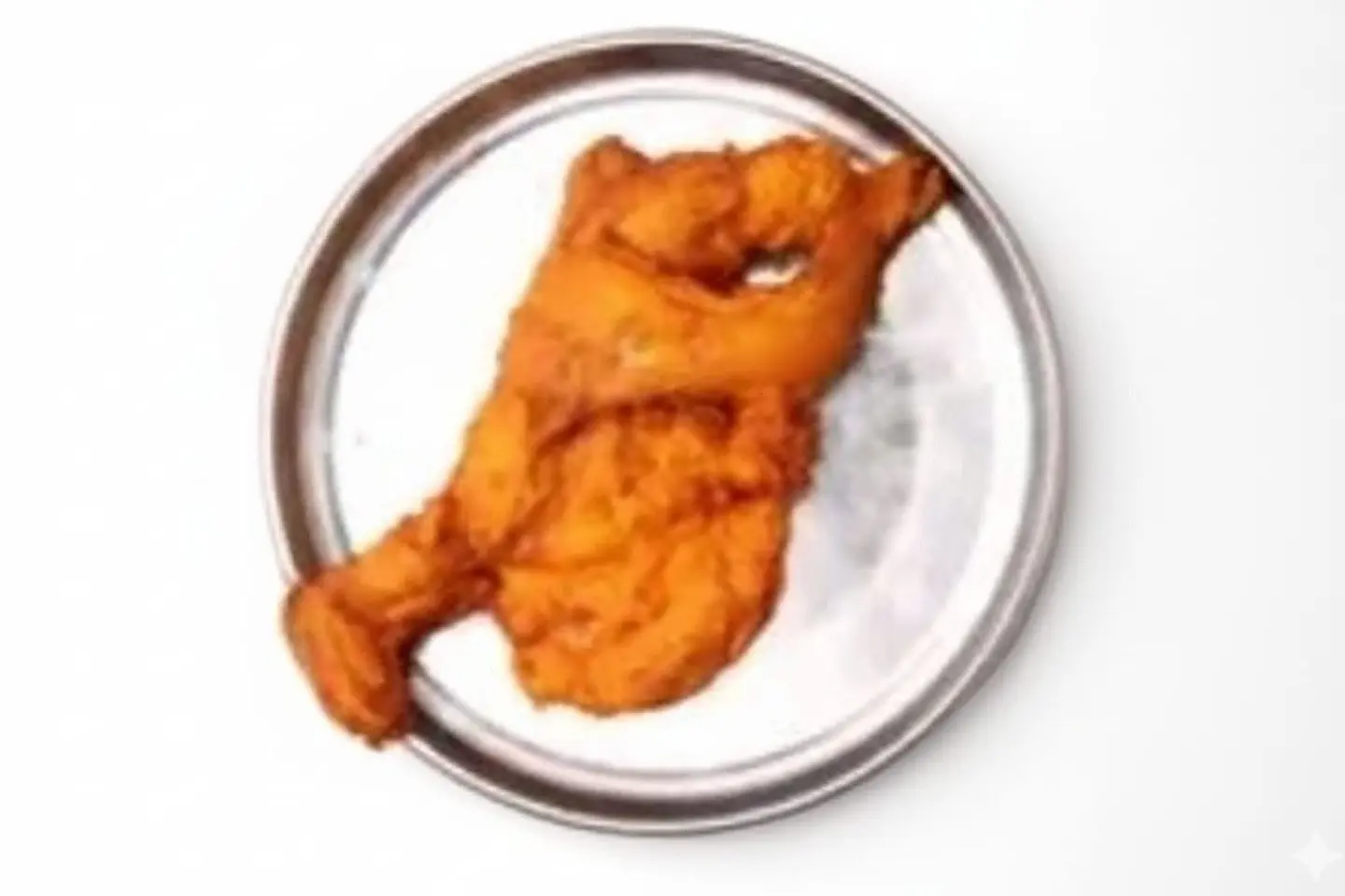 Fried Chicken Without Rice - Half Of His Love