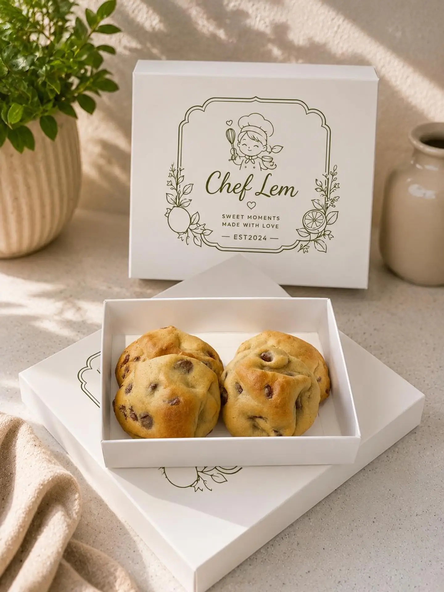 Cookies - Small Box 4 Pieces