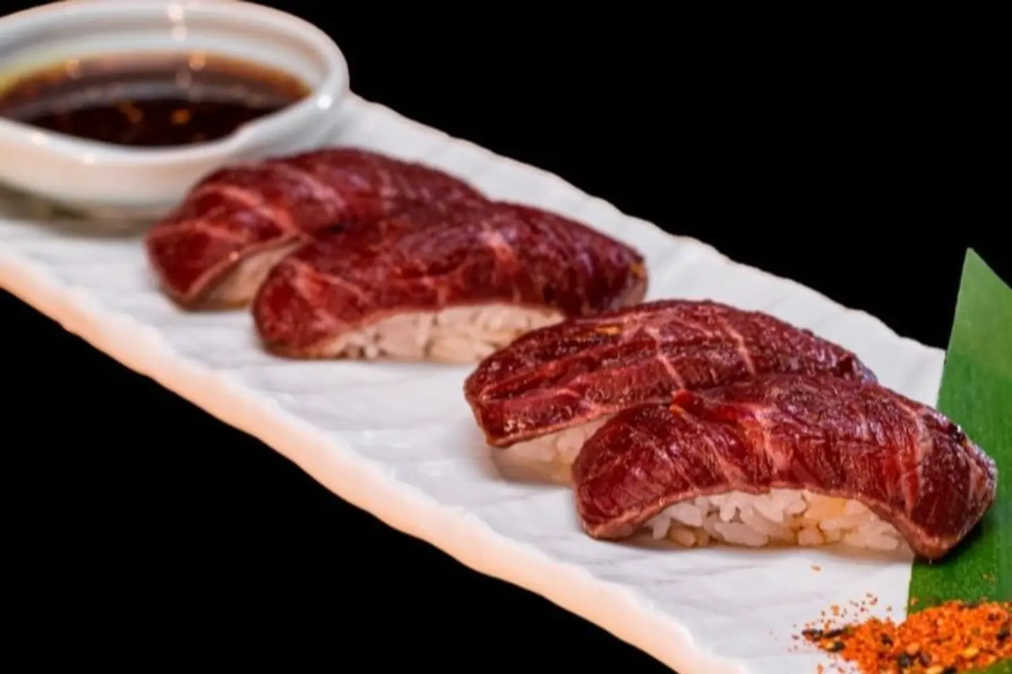 Wagyu Nigiri - Medium Well