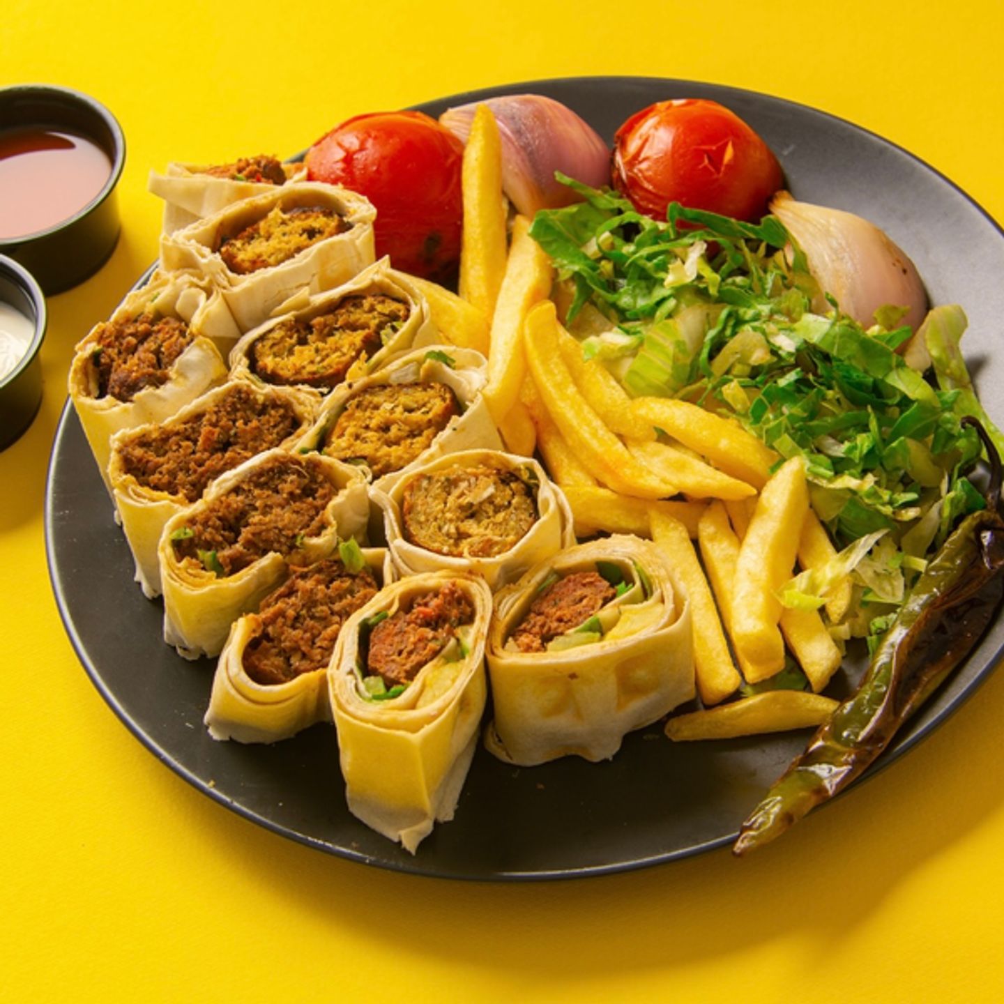 صحن كفتة دجاج عربي - صغير