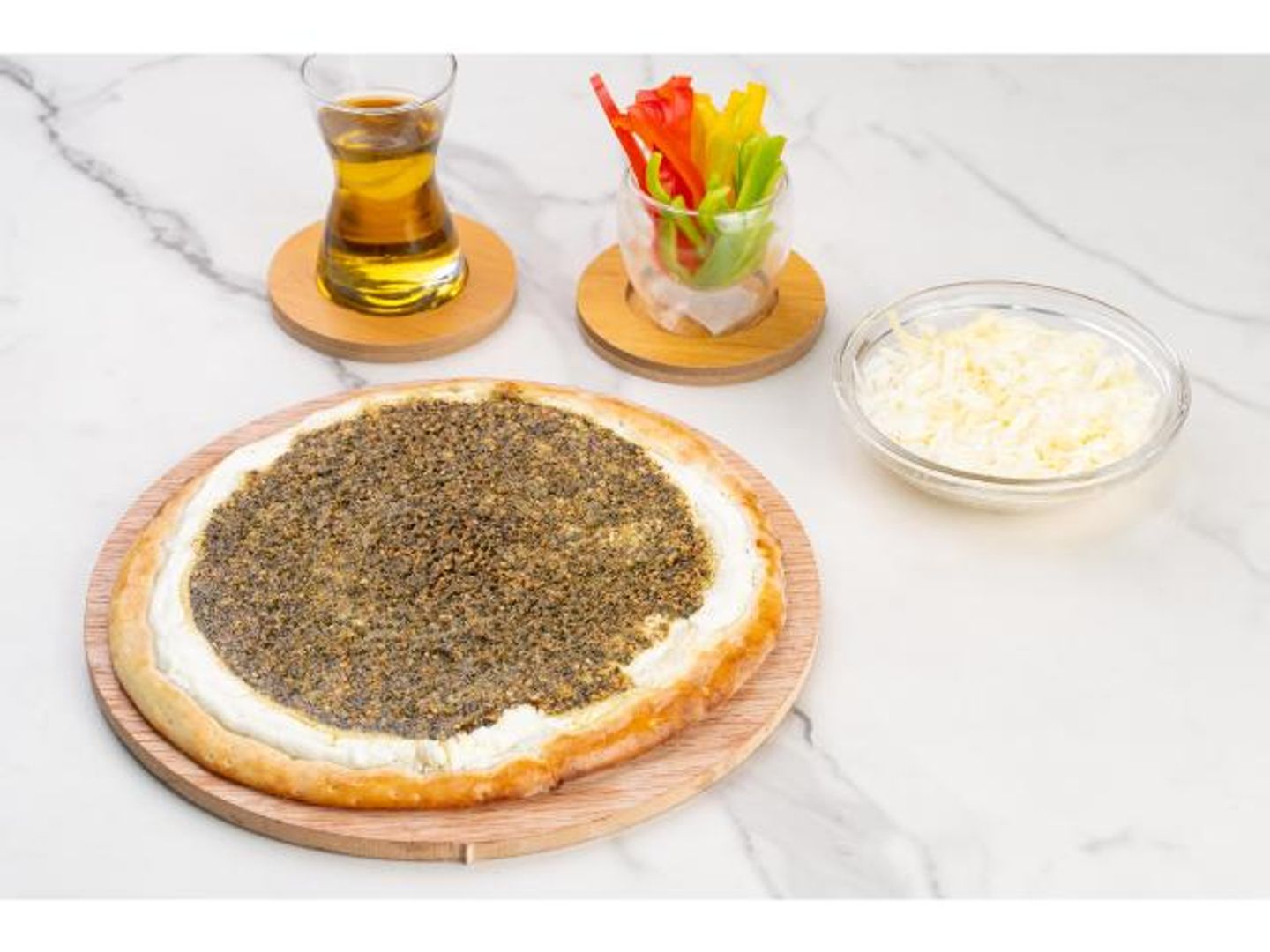 Labneh And Za'atar Pizza - Small