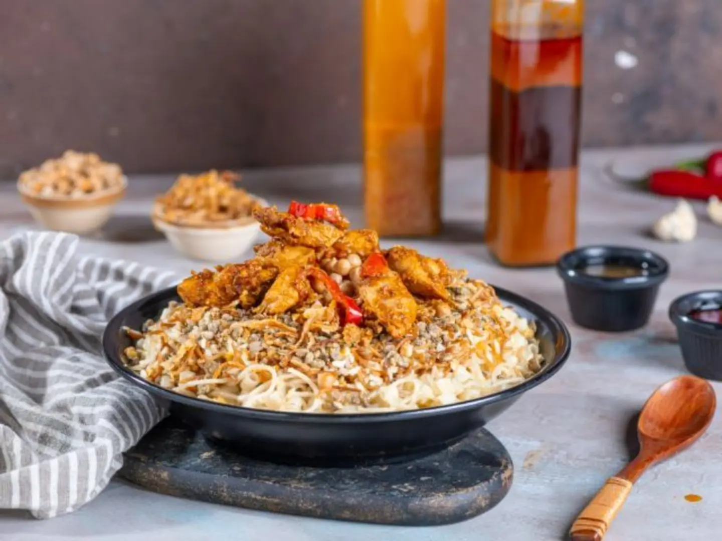 Koshary With Chicken - Small