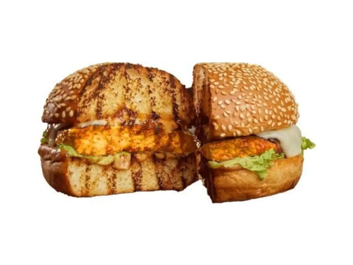 برجر مشوي دجاج صحي - صغير