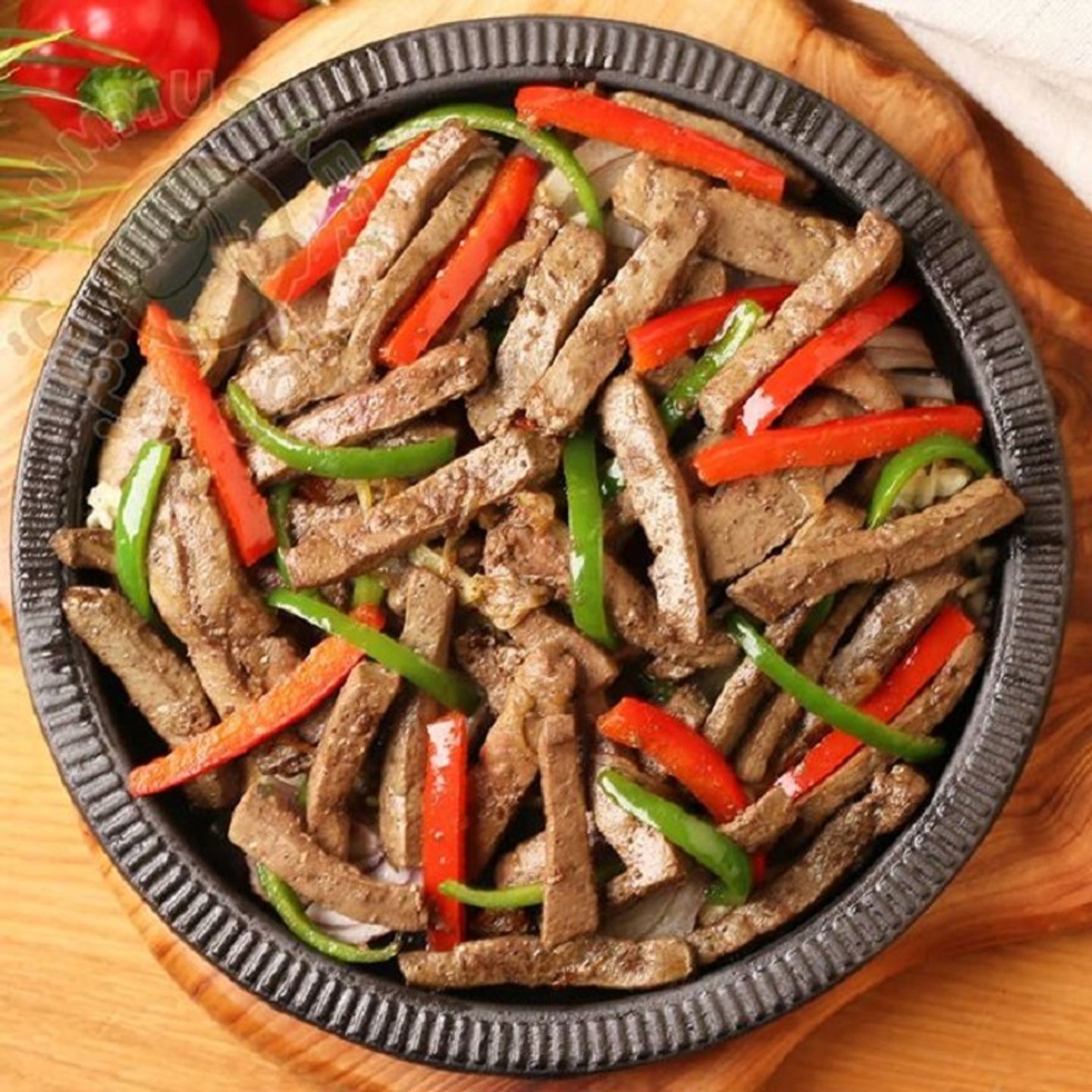 صحن كبدة - صغير
