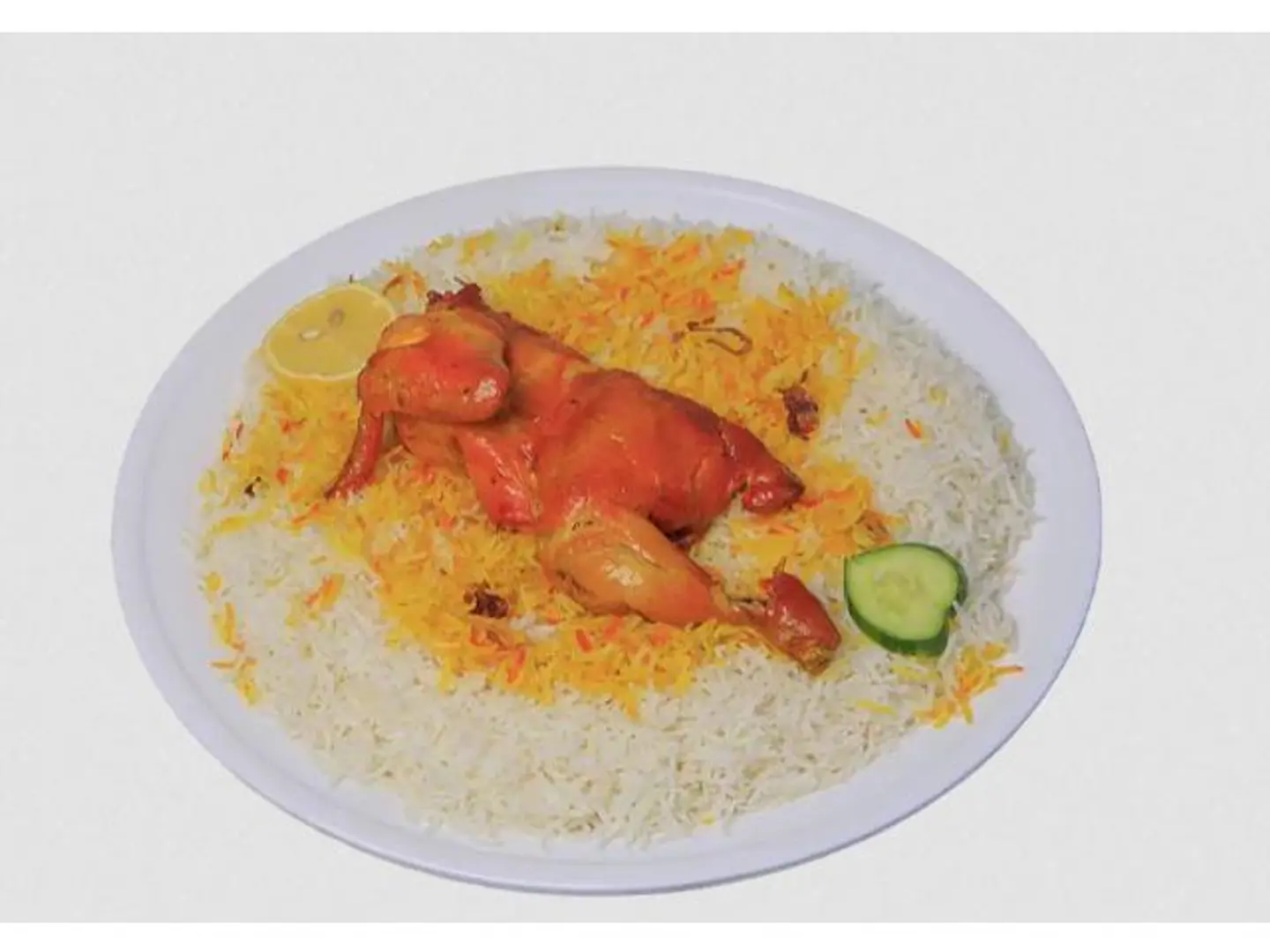 Half Mandi Chicken - Shabi Rice