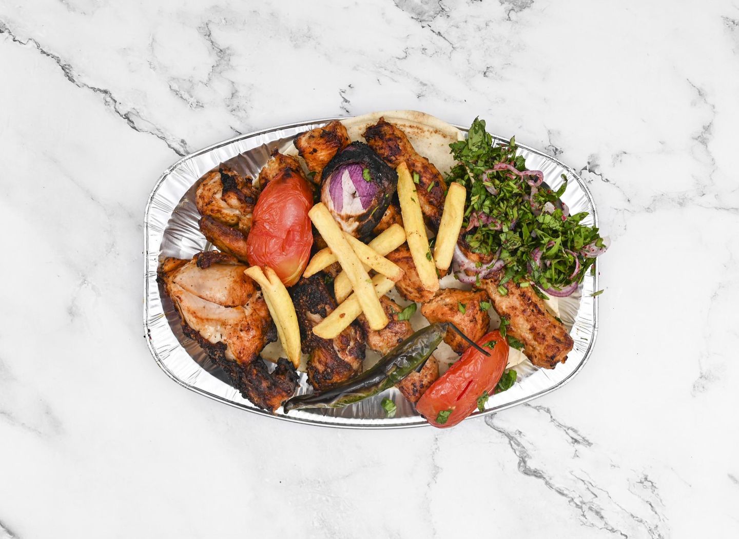 Mixed Chicken - For One Person