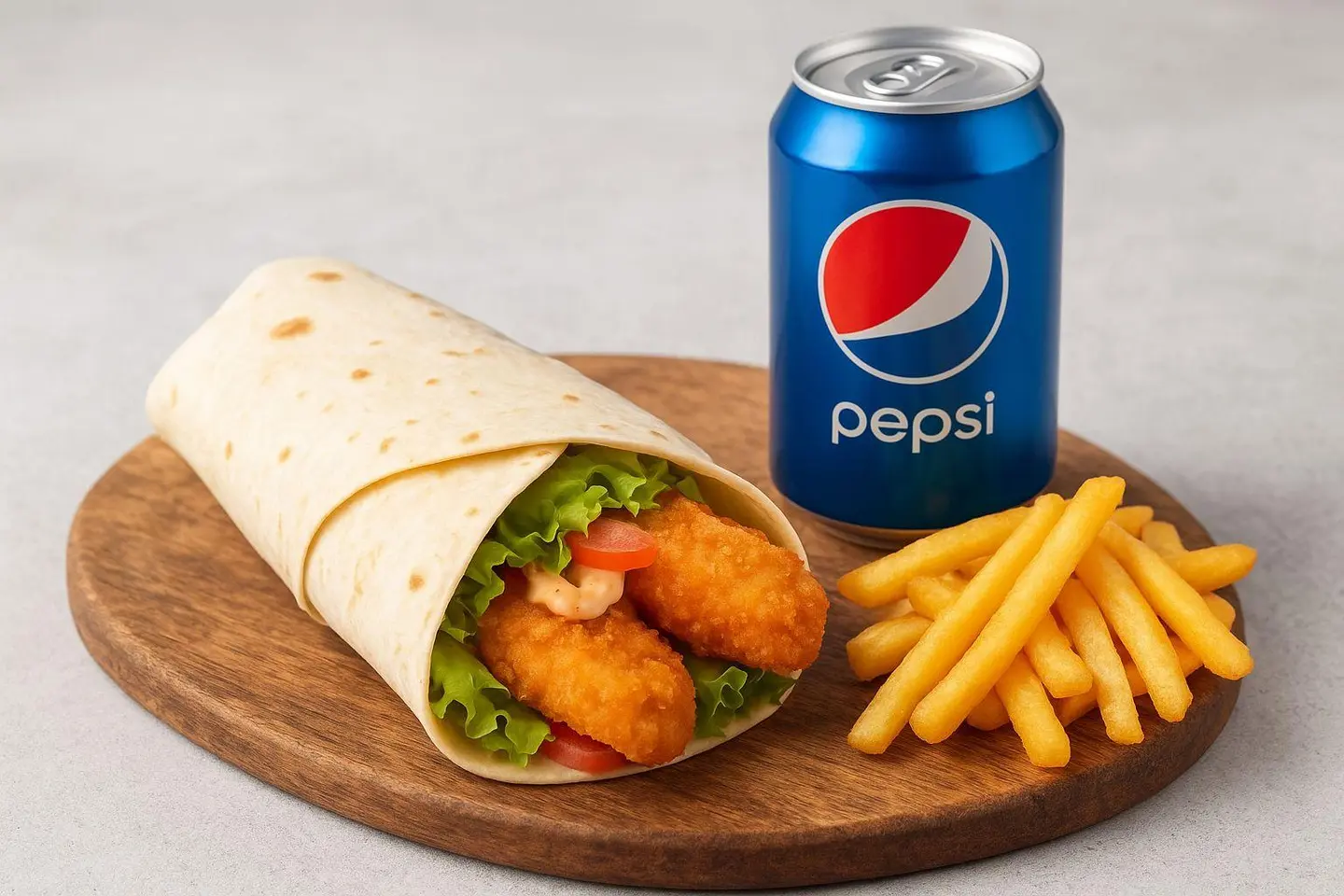 تويستر سمك عادي - بدون وجبة