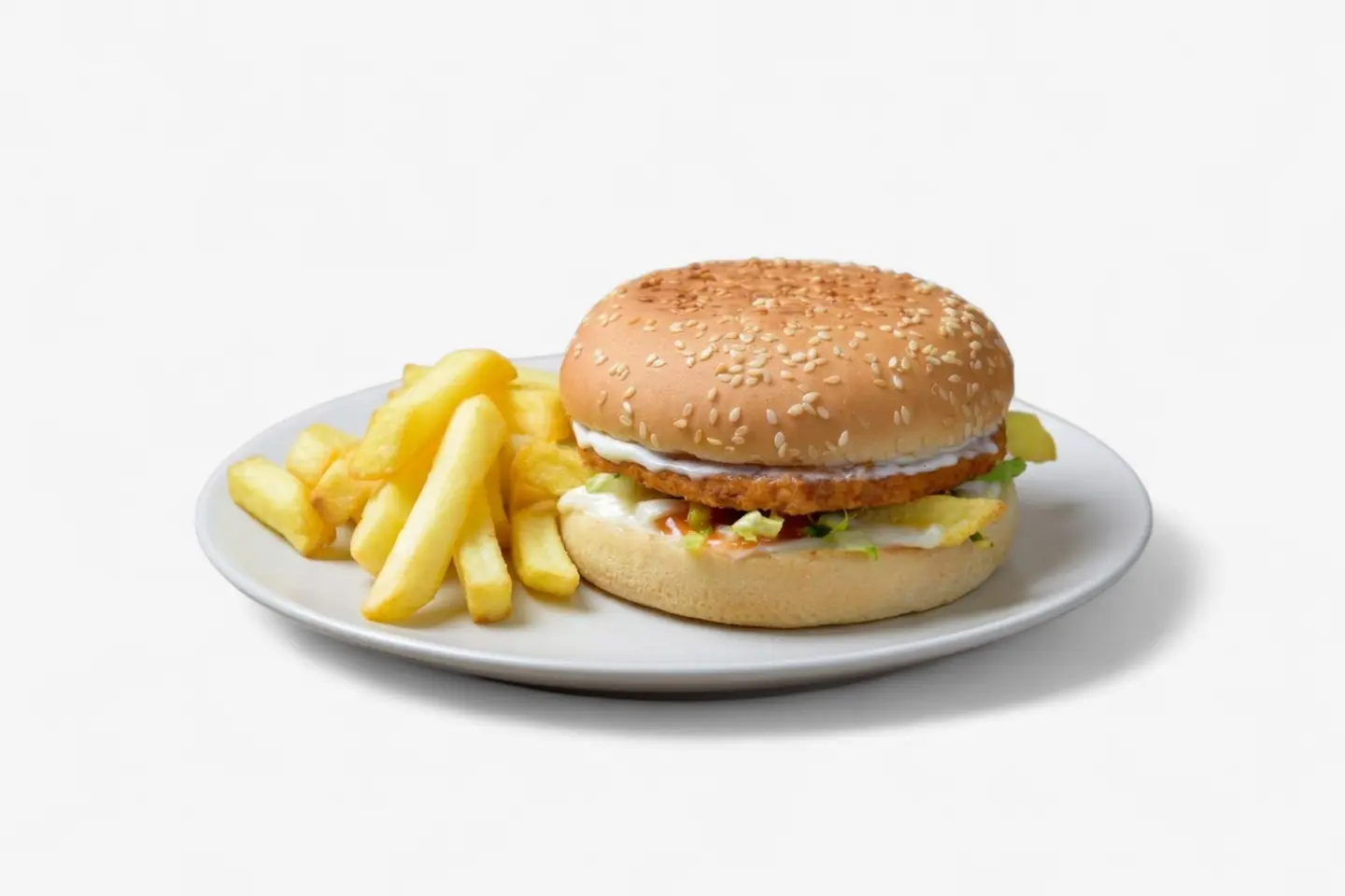 Cheese Chicken Burger - Small