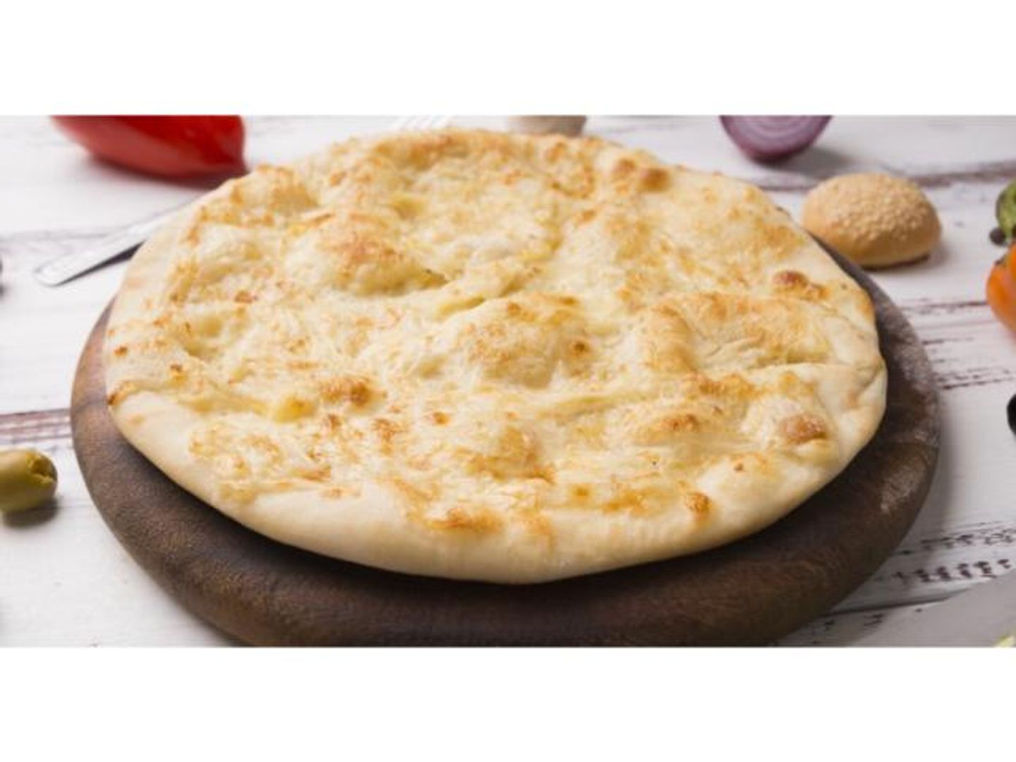 بيتزا أجبان - وسط