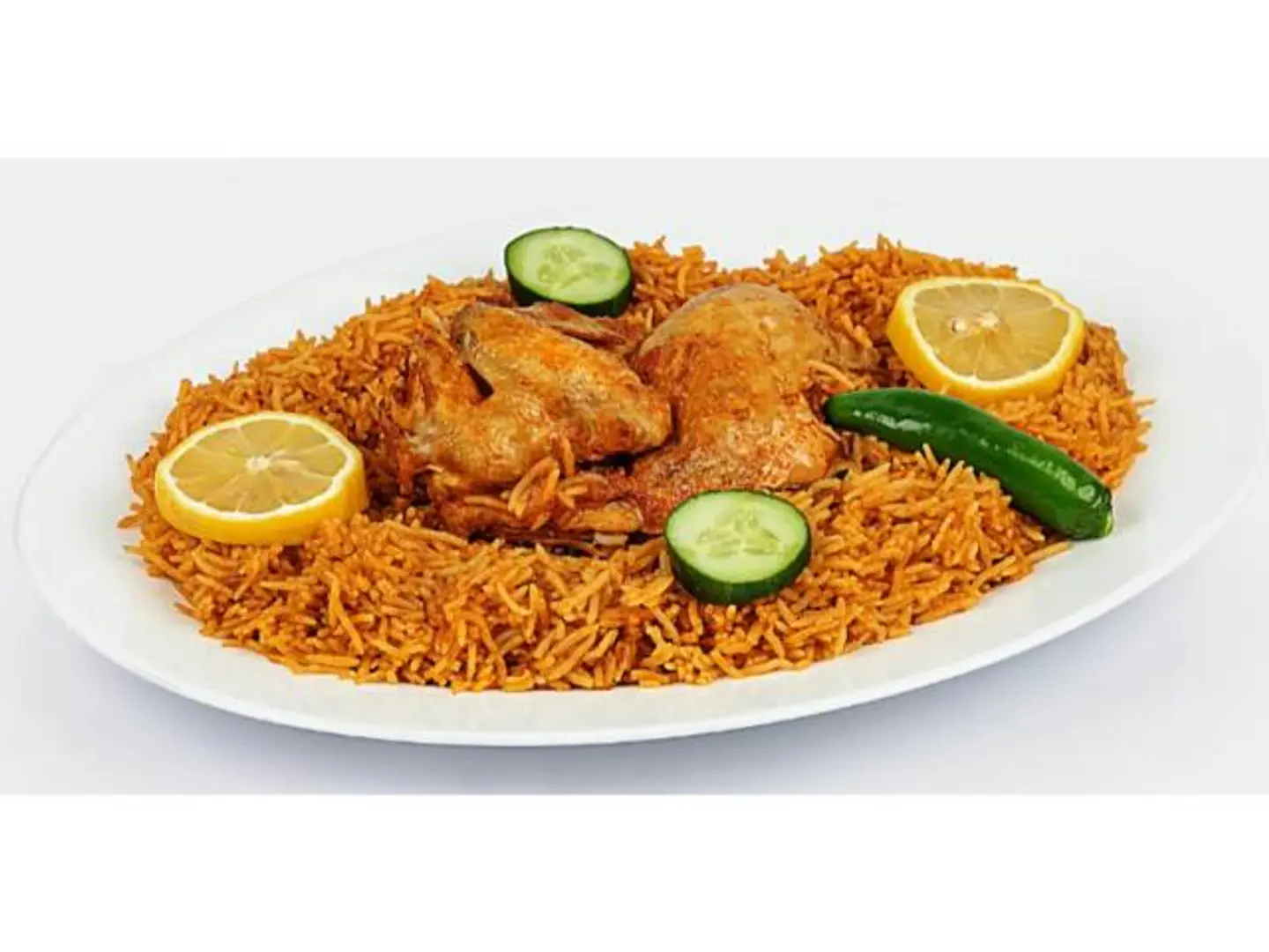 Saudi Kabsa - Half A Chicken