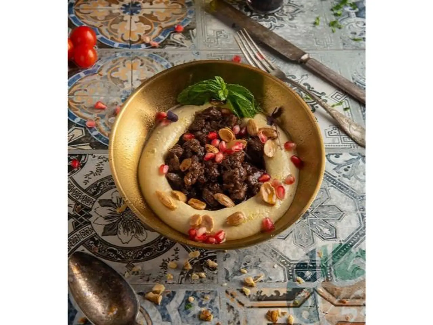 Hummus With Liver - Small