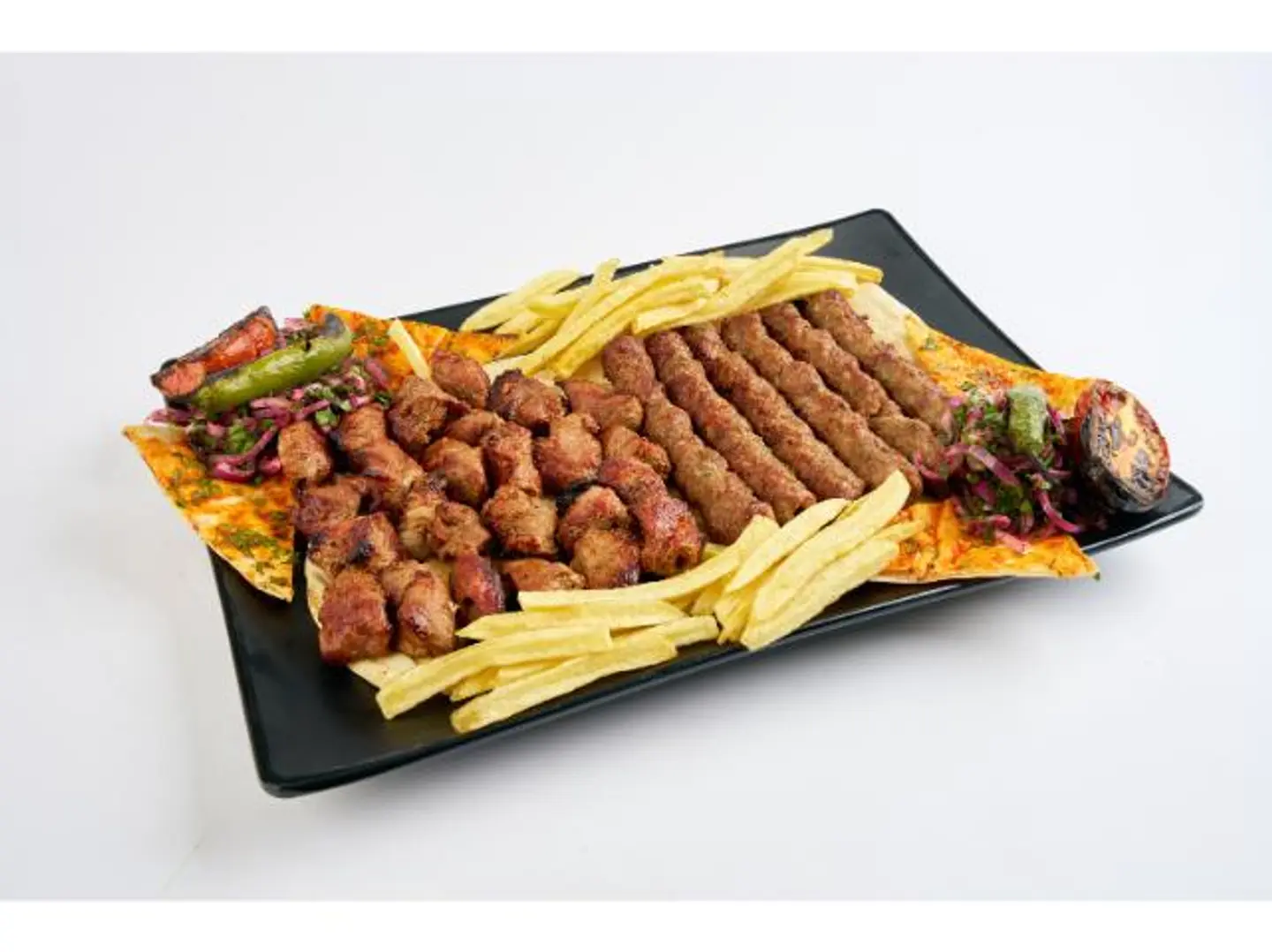 Meat Cubes & Kebab - For One Person