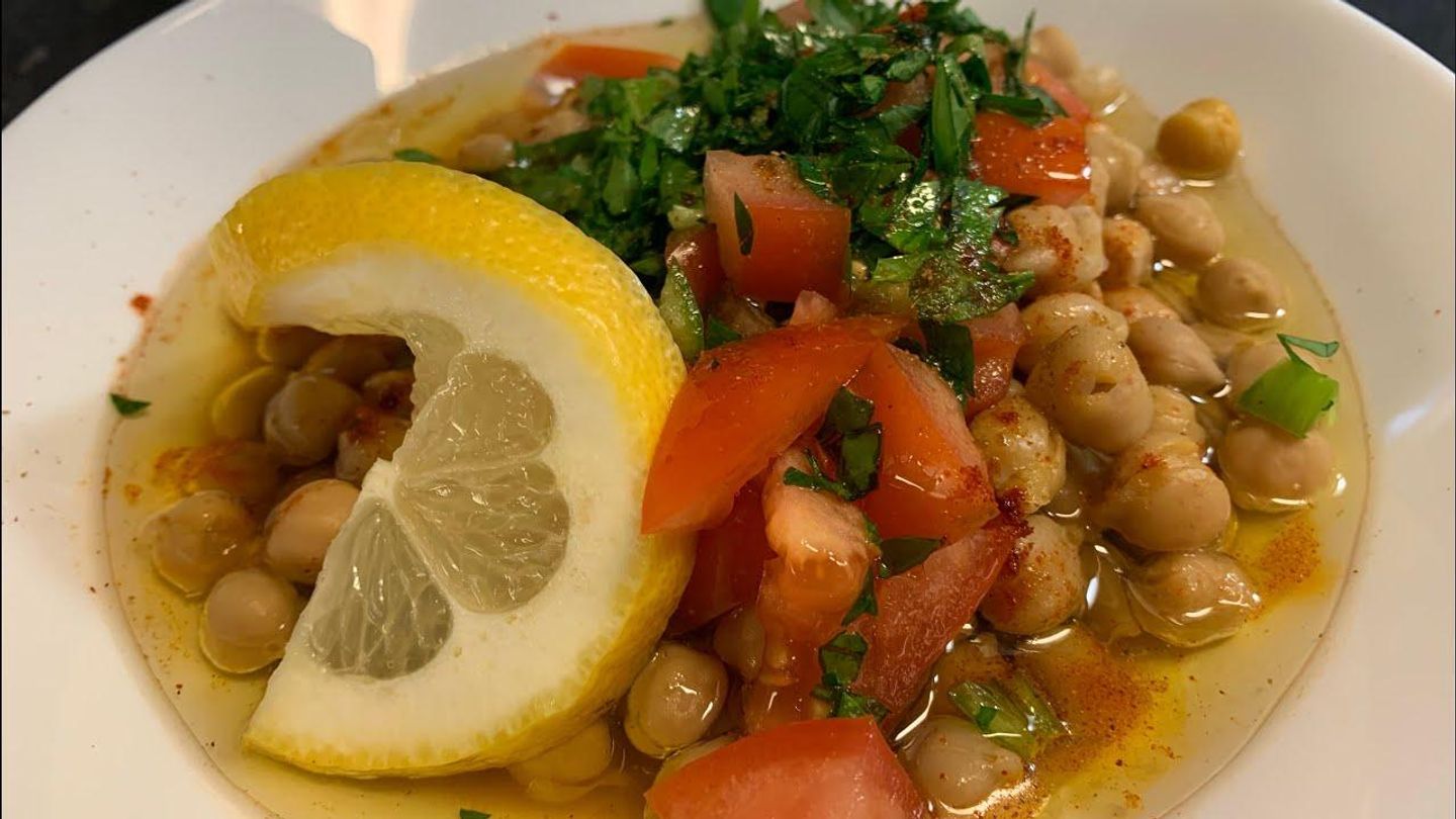 فتة حمص بالزيت - صغير