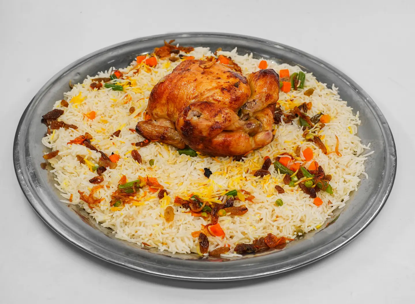 Grilled Chicken With Rice - Quarter Of  Chicken