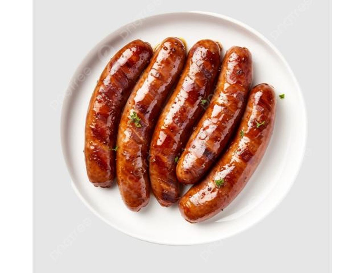 صحن نقانق مشوي - صغير