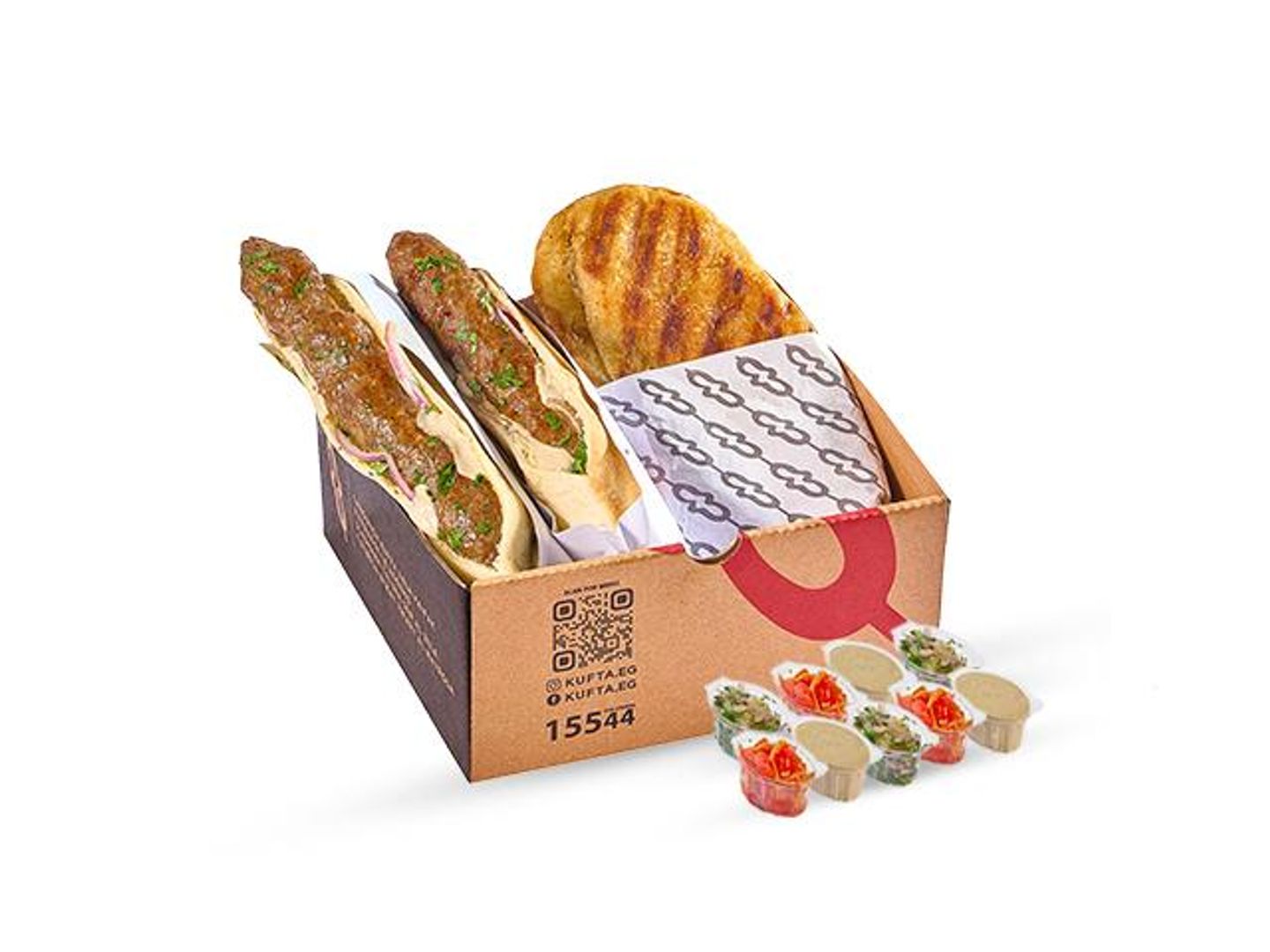 Box Of 3 Sandwiches - Kofta