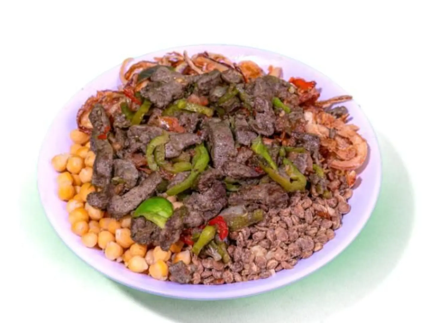 كشري بالكبدة - صغير