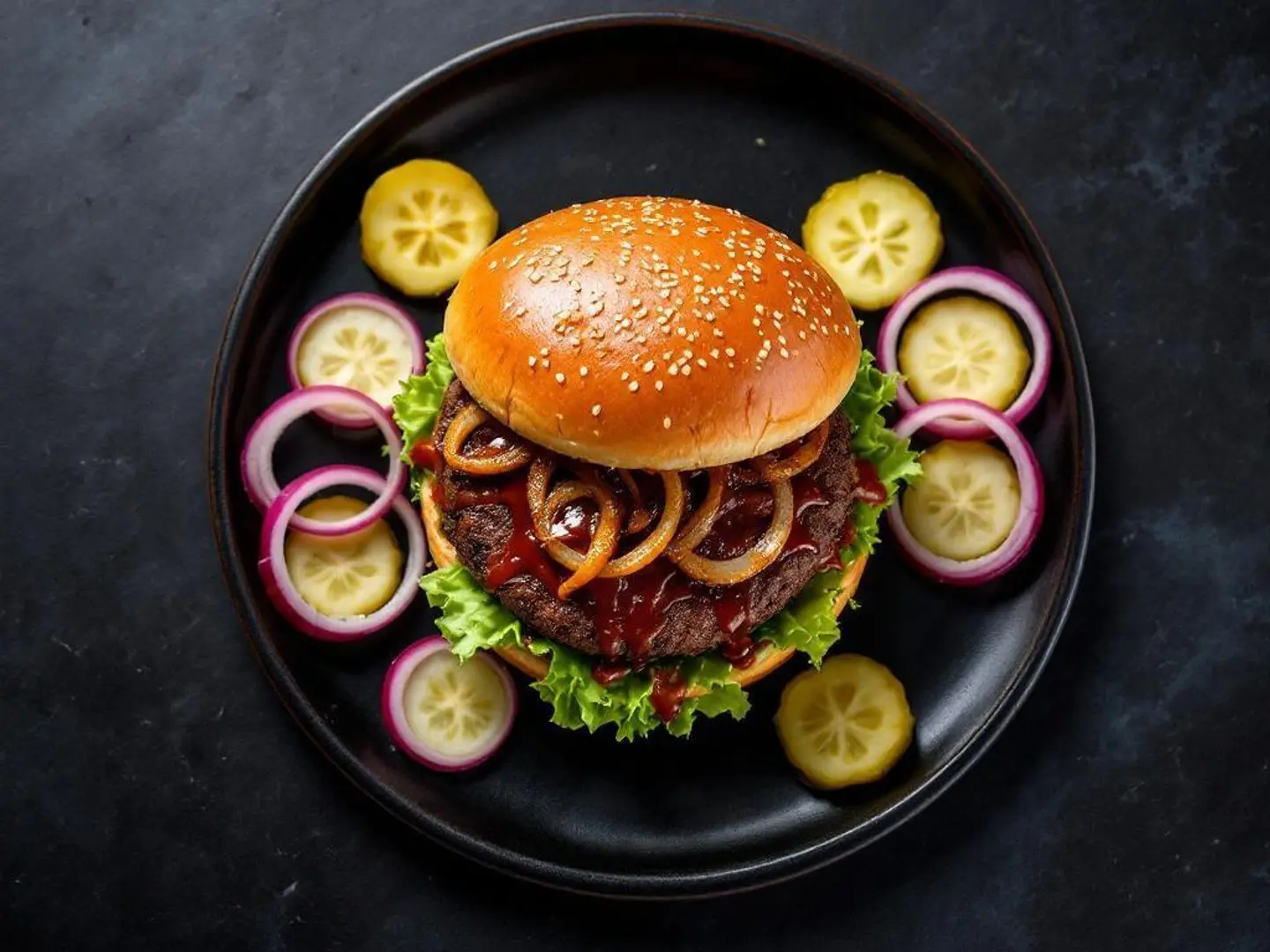 تكساس برجر - ساندوتش