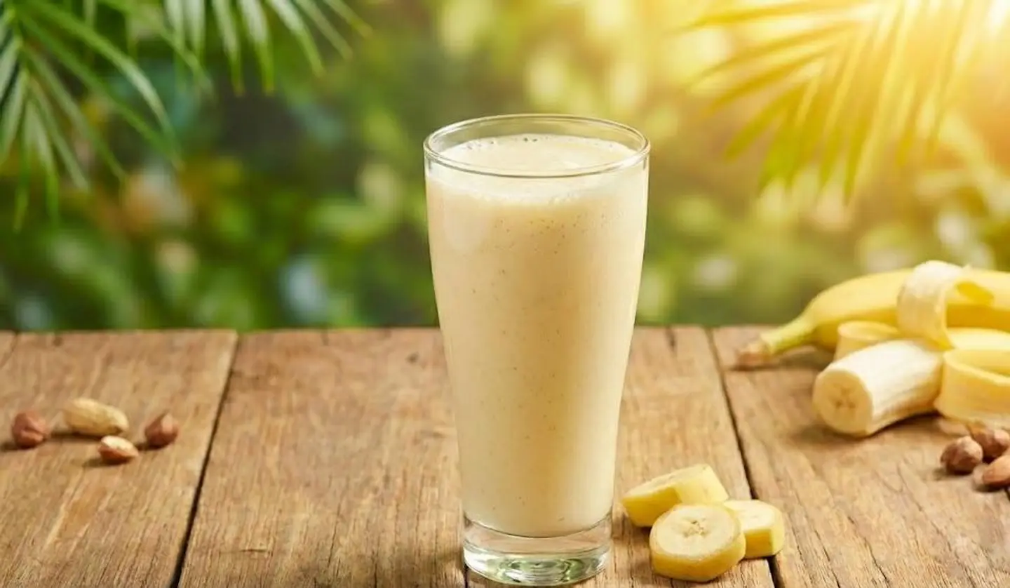 عصير موز بالحليب - صغير
