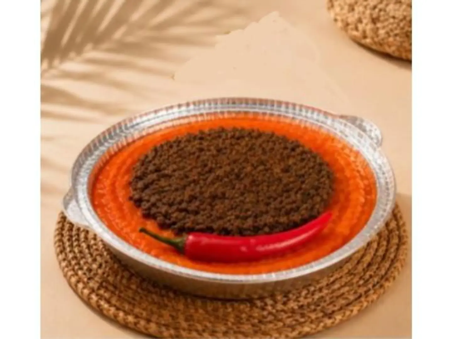 Red Jareesh With Chicken And Onion Mix - Small