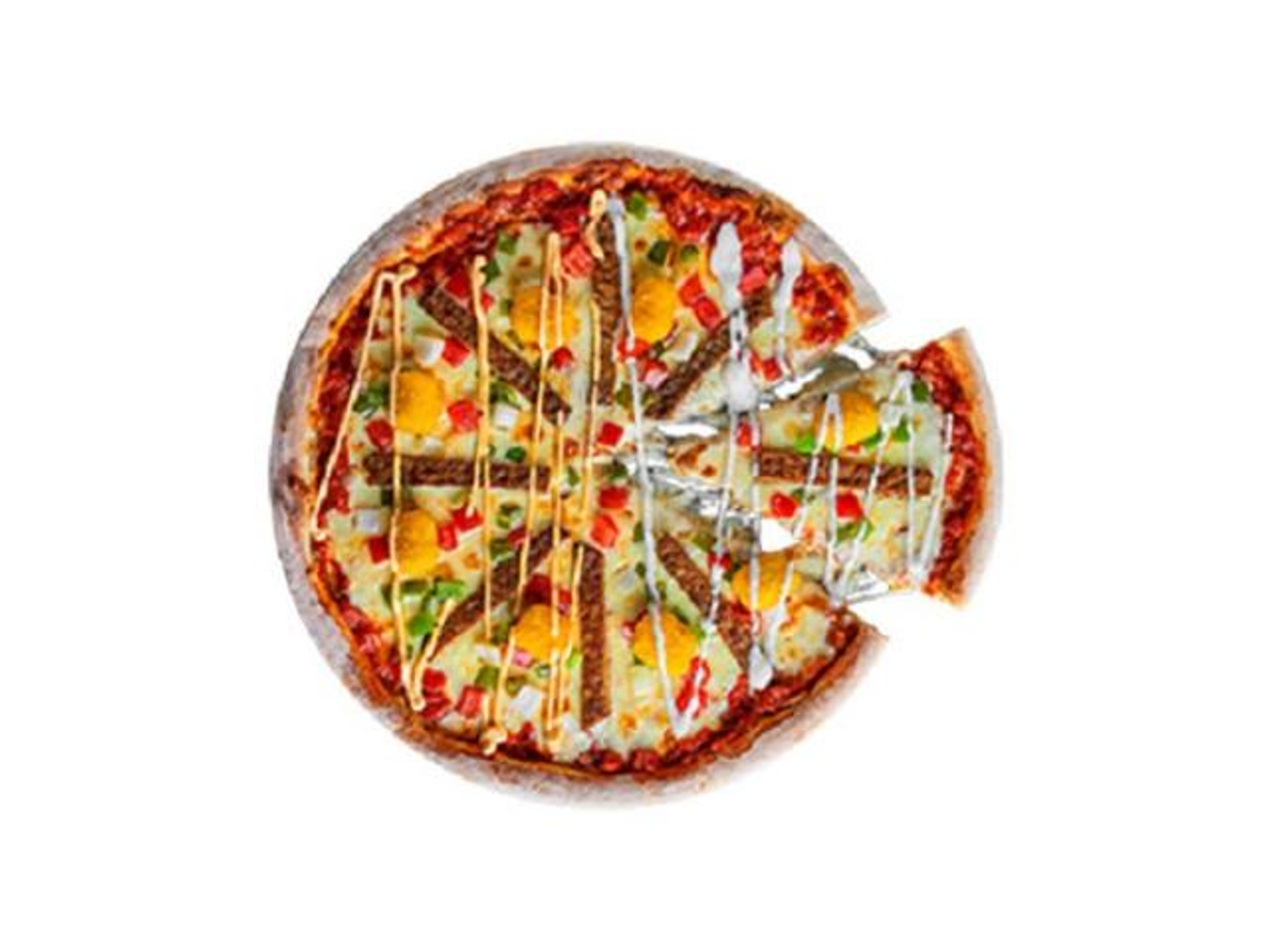 Pizza Beef Burger - Medium