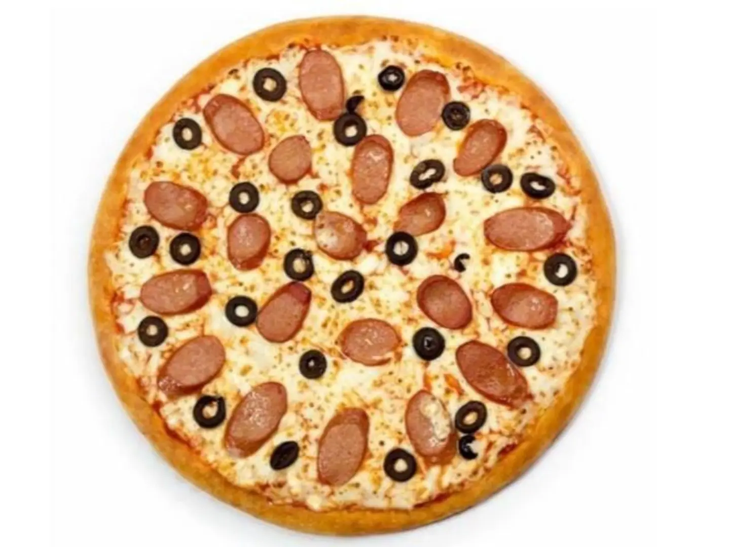 Hot Dog Pizza - Medium