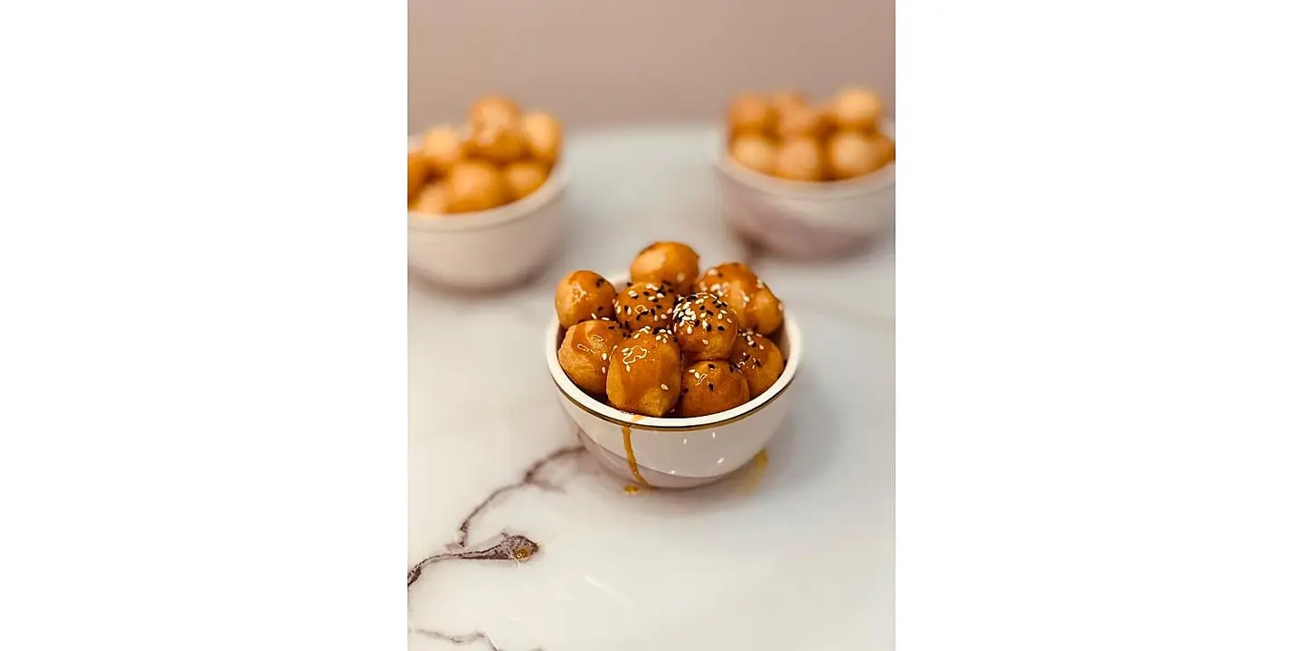 Luqaimat With Black Seed - Small Dish