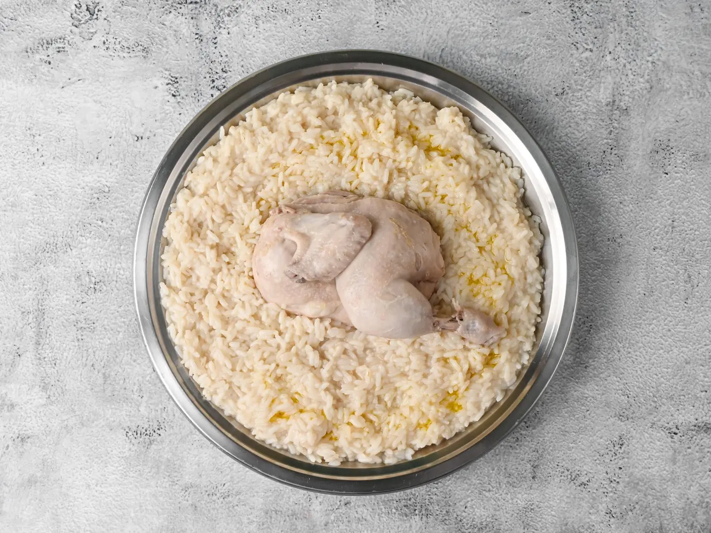 سليق دجاج عادي - نص