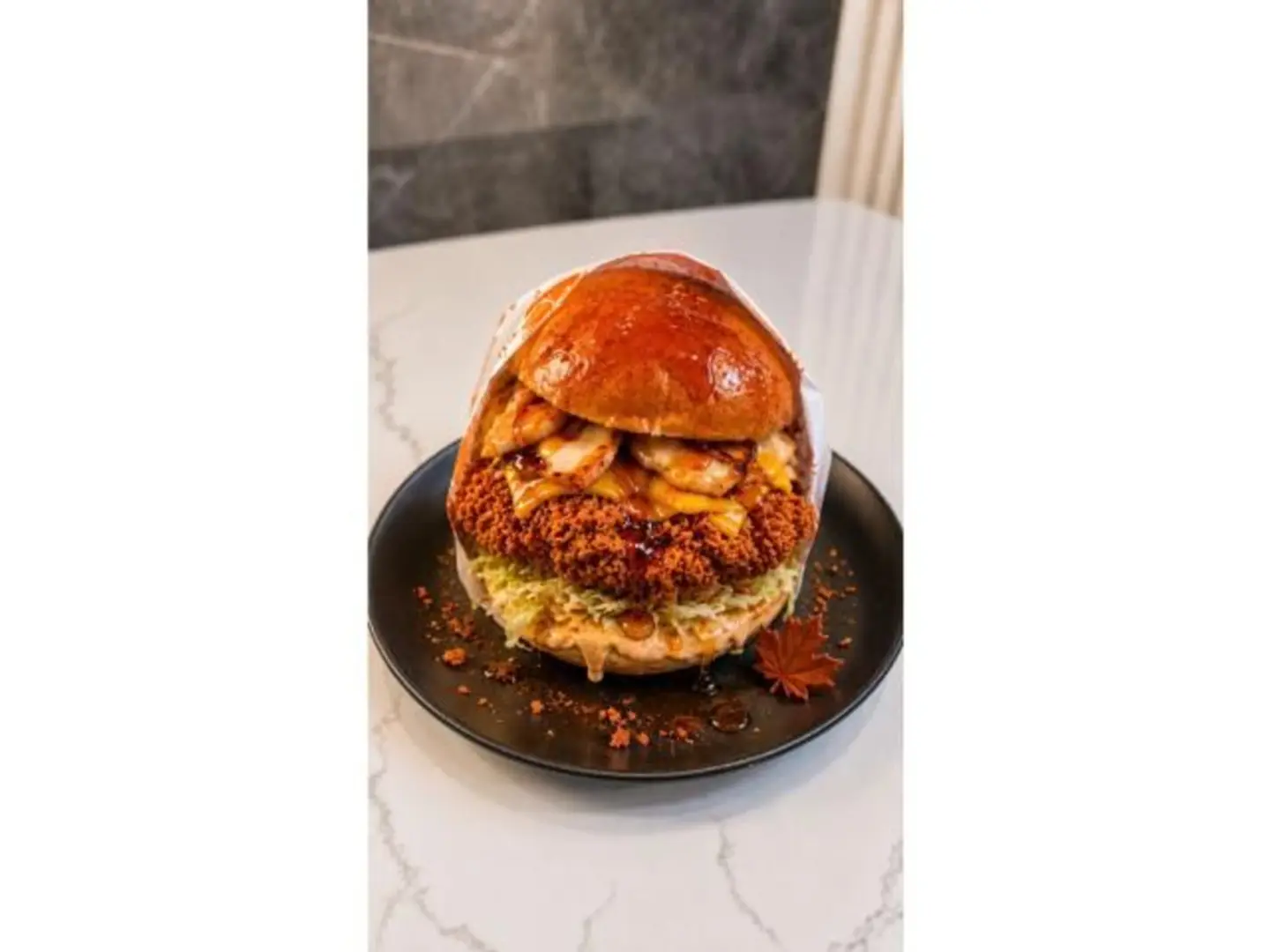 Maple Crispy Burger - Sandwich