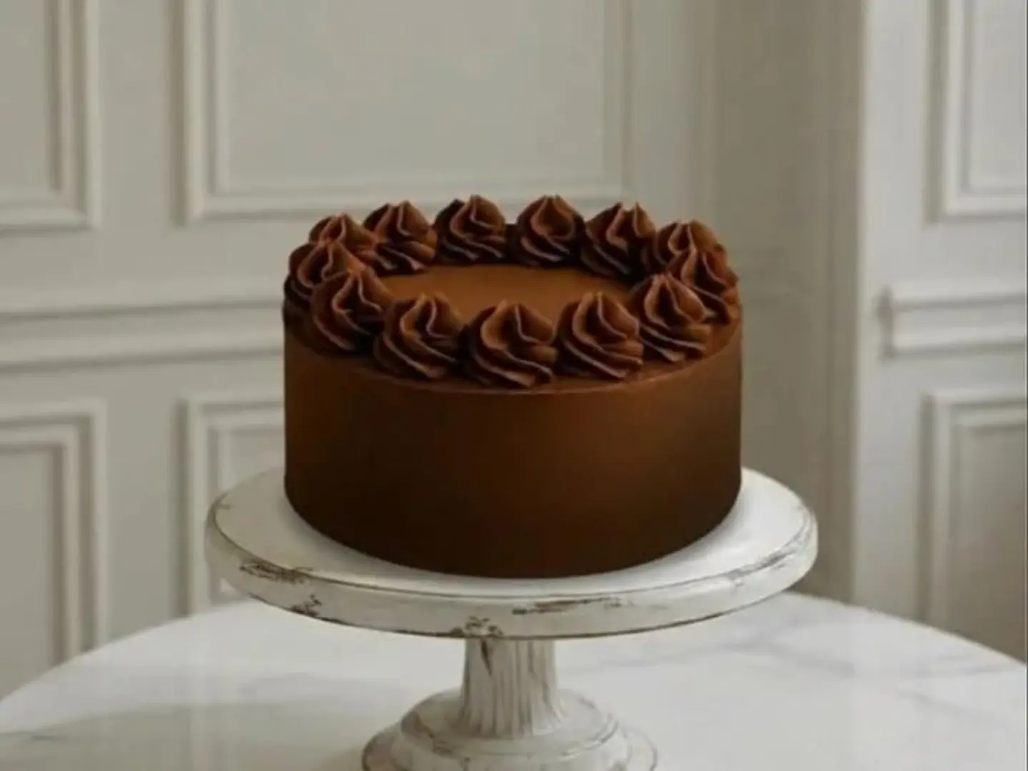 Roasted Cocoa Cake - Small Size 6 Inches