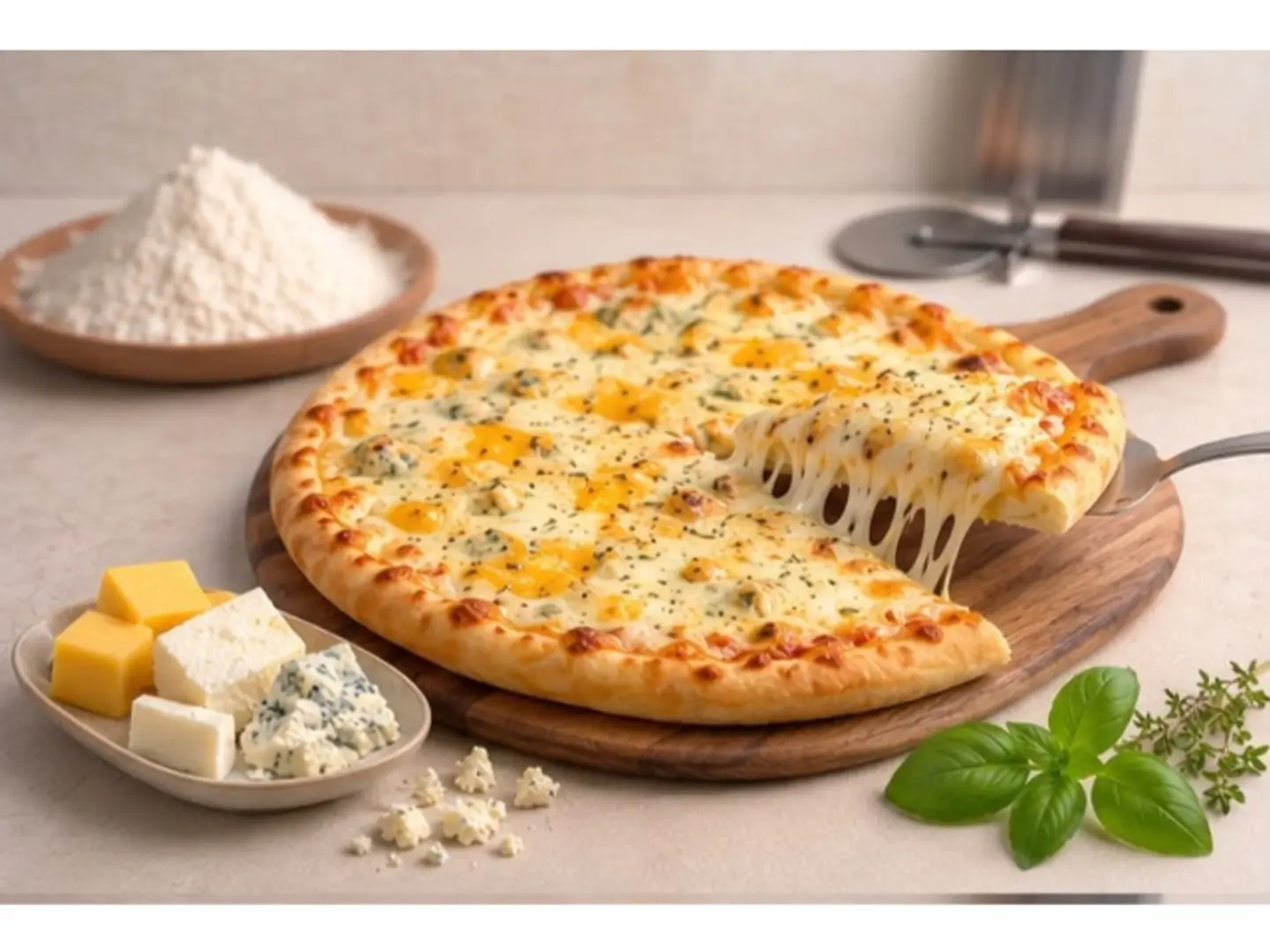 Four Cheese Pie - Medium