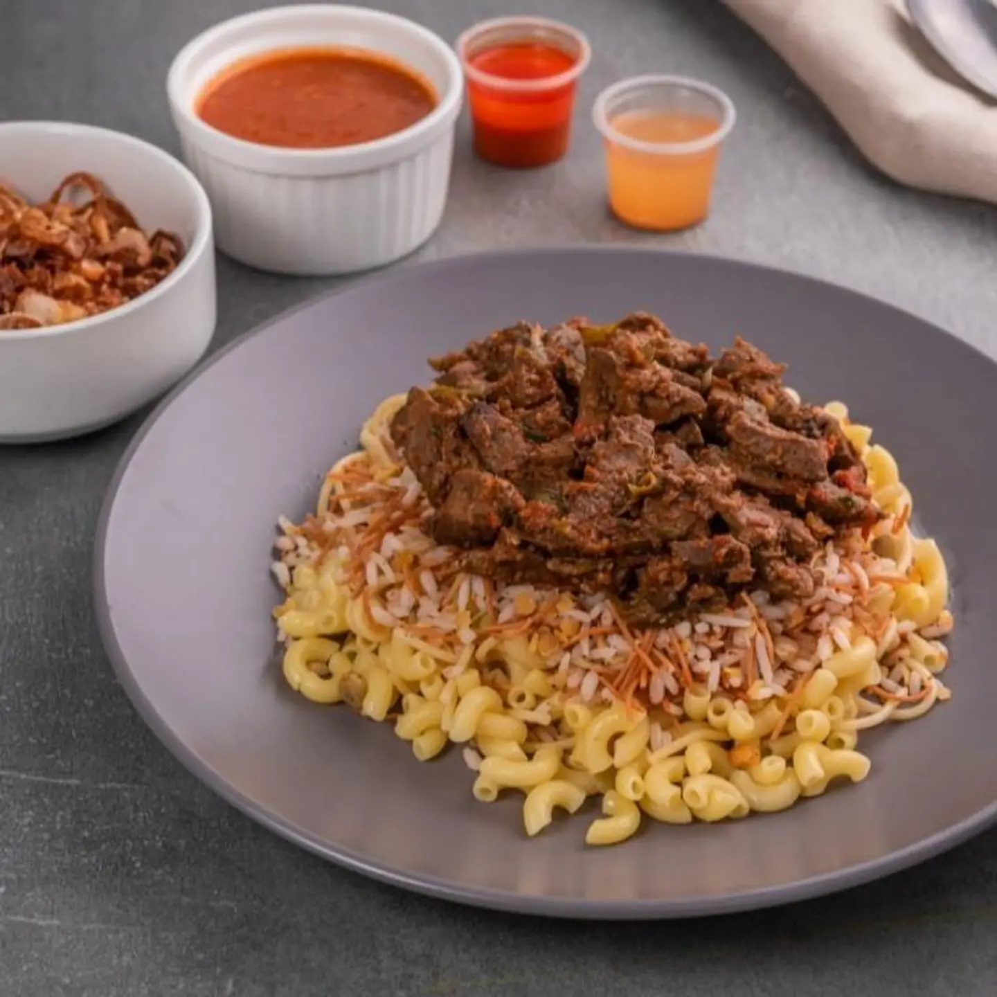 Koshari With Liver - Small