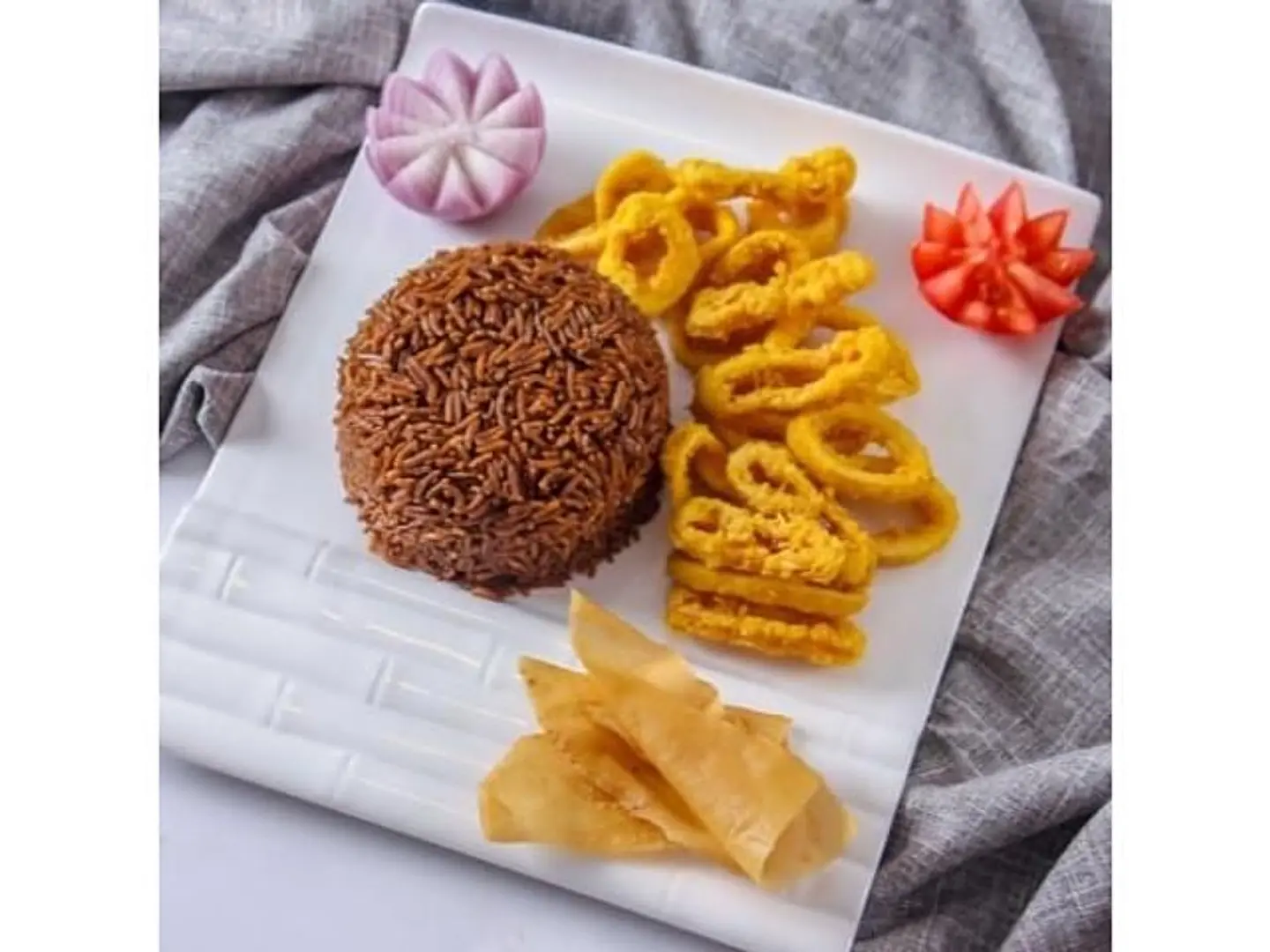 Fried Squid - Half Kg