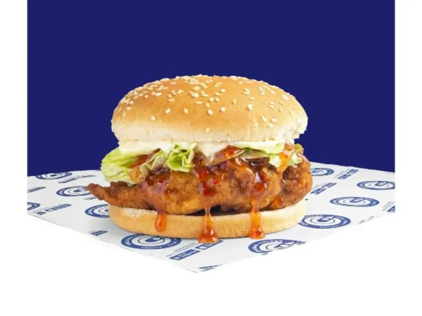 Sweet Chilli Chicken Burger - Regular