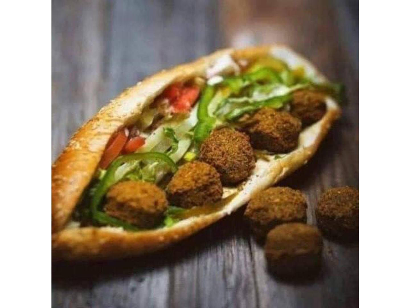 ساندوتش فلافل - صامولي