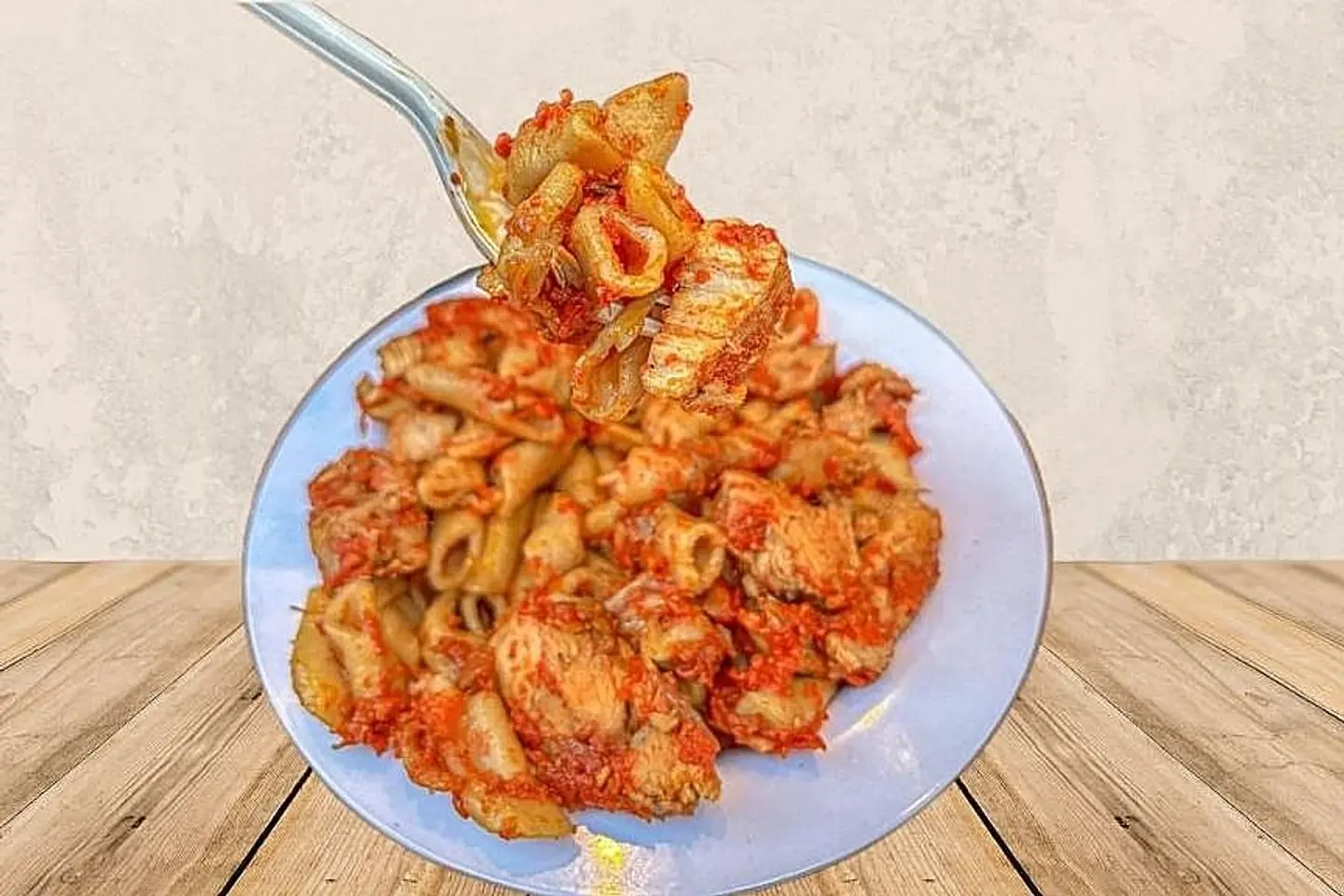 Pasta Casserole With Salsa - Meat